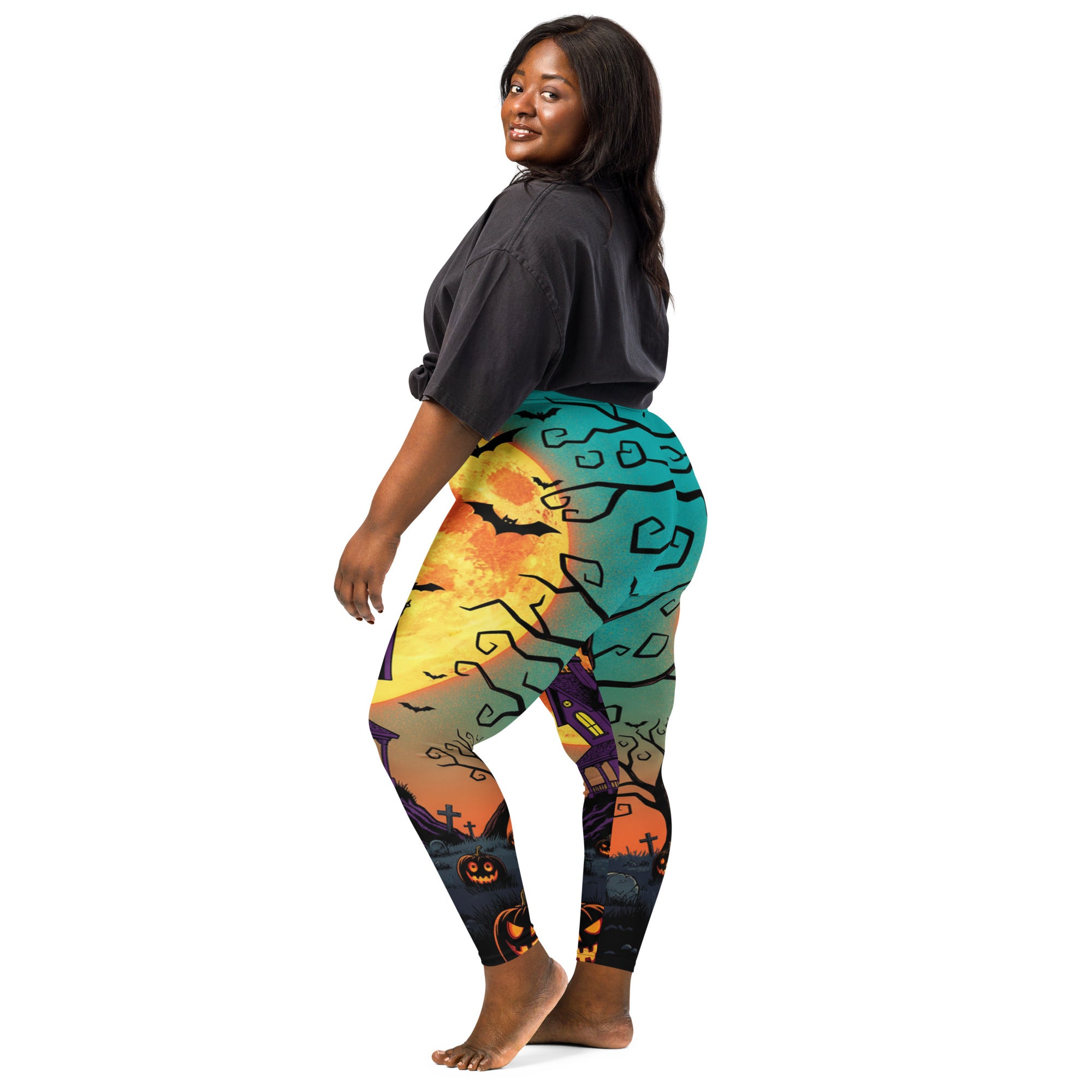 Haunted Manor Twilight Leggings | GearBunch