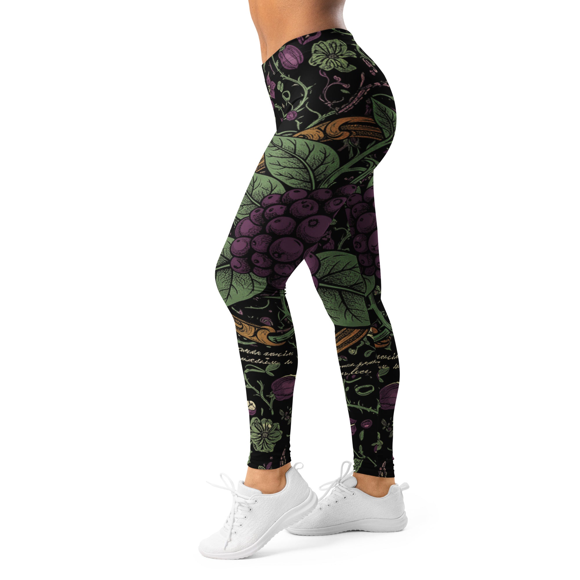 Deadly Nightshade Botanical Leggings | GearBunch