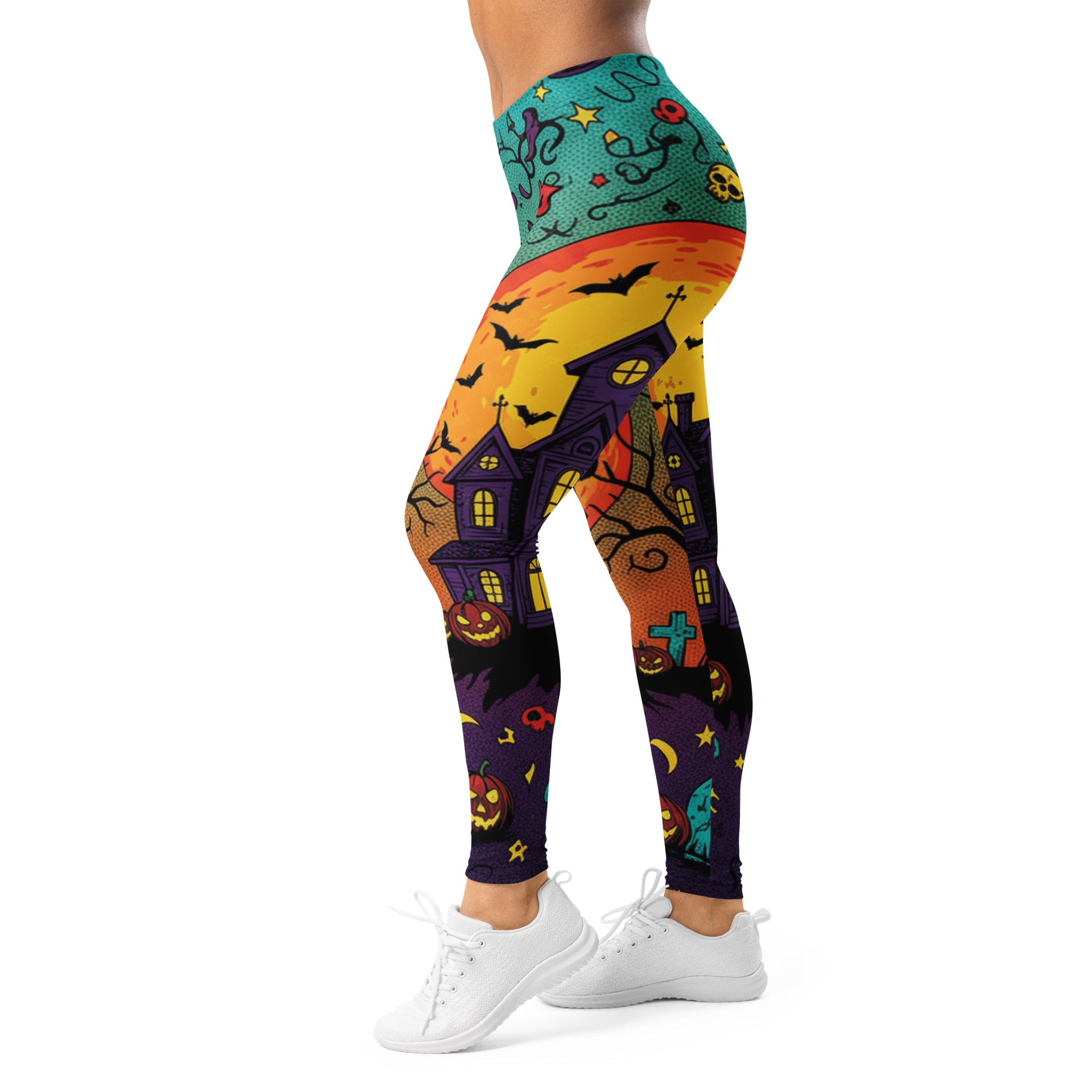 Haunted Manor Twilight Leggings | GearBunch