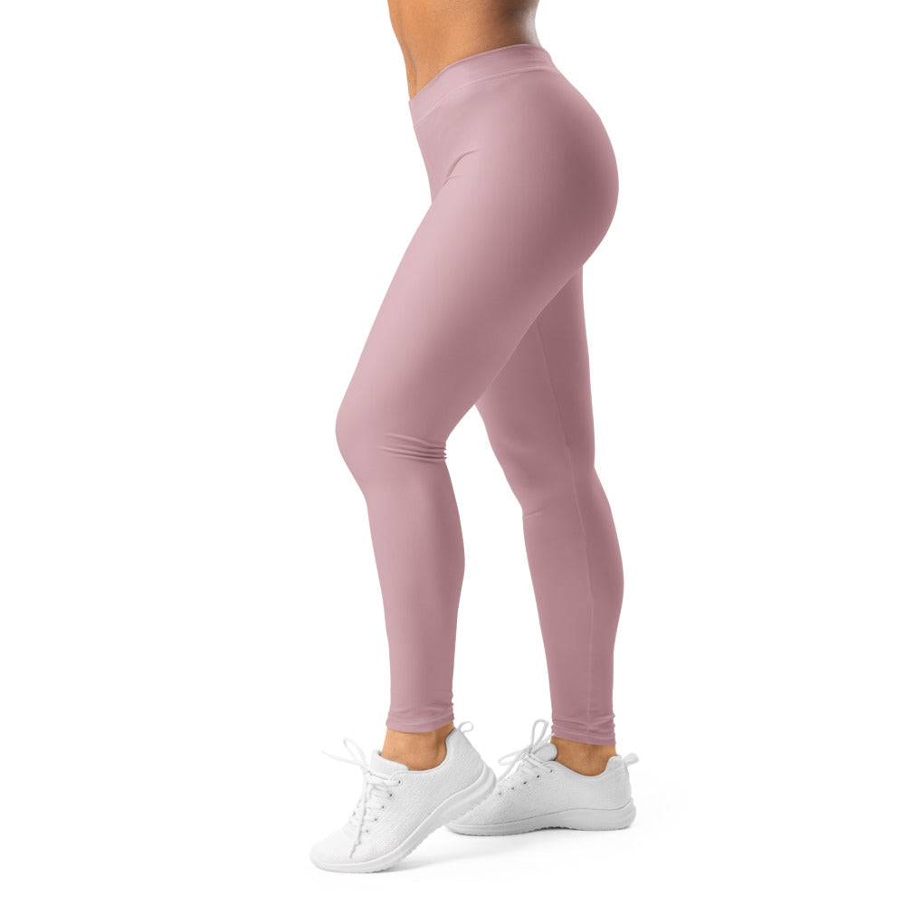 Solid leggings left view | GearBunch