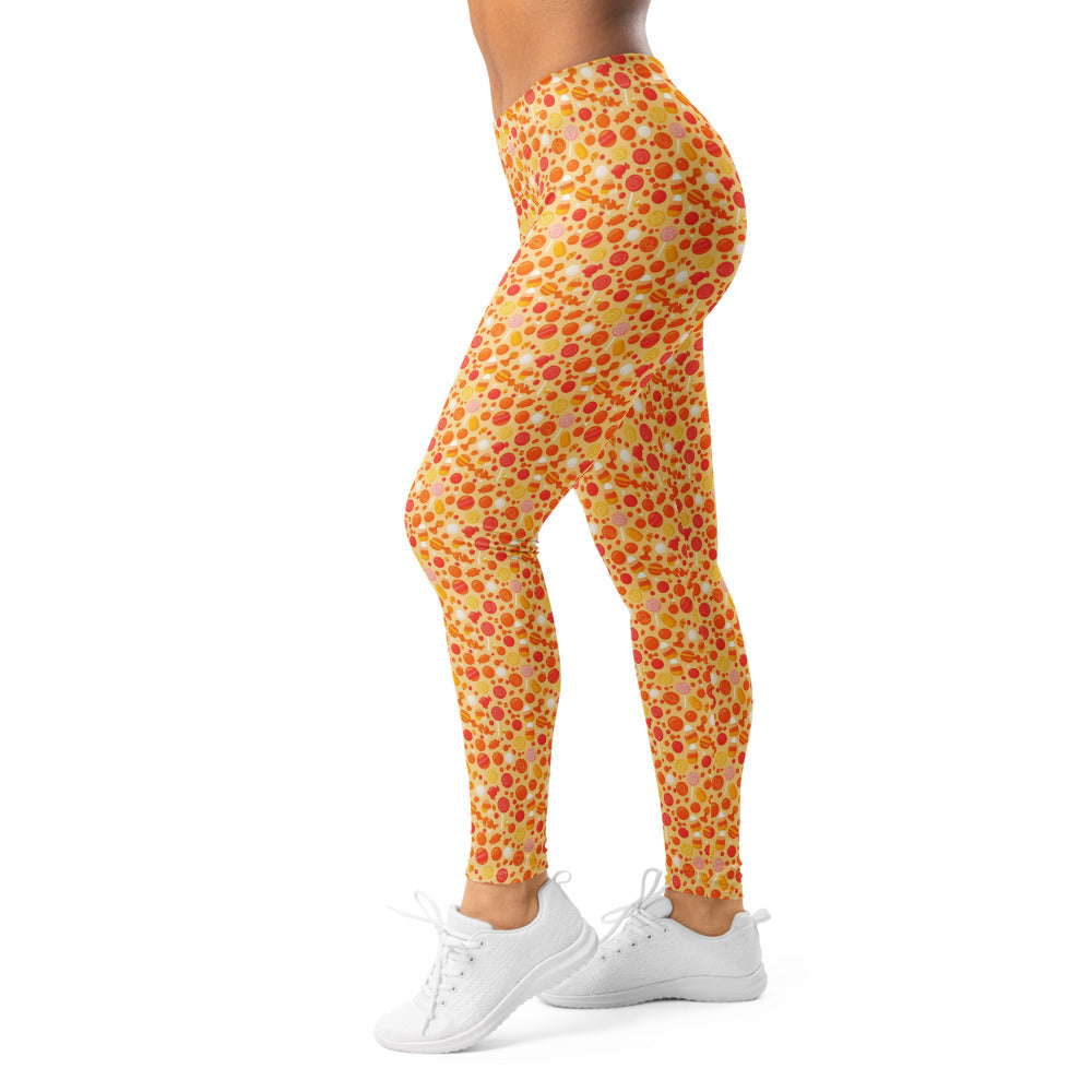 Solid leggings left view | GearBunch