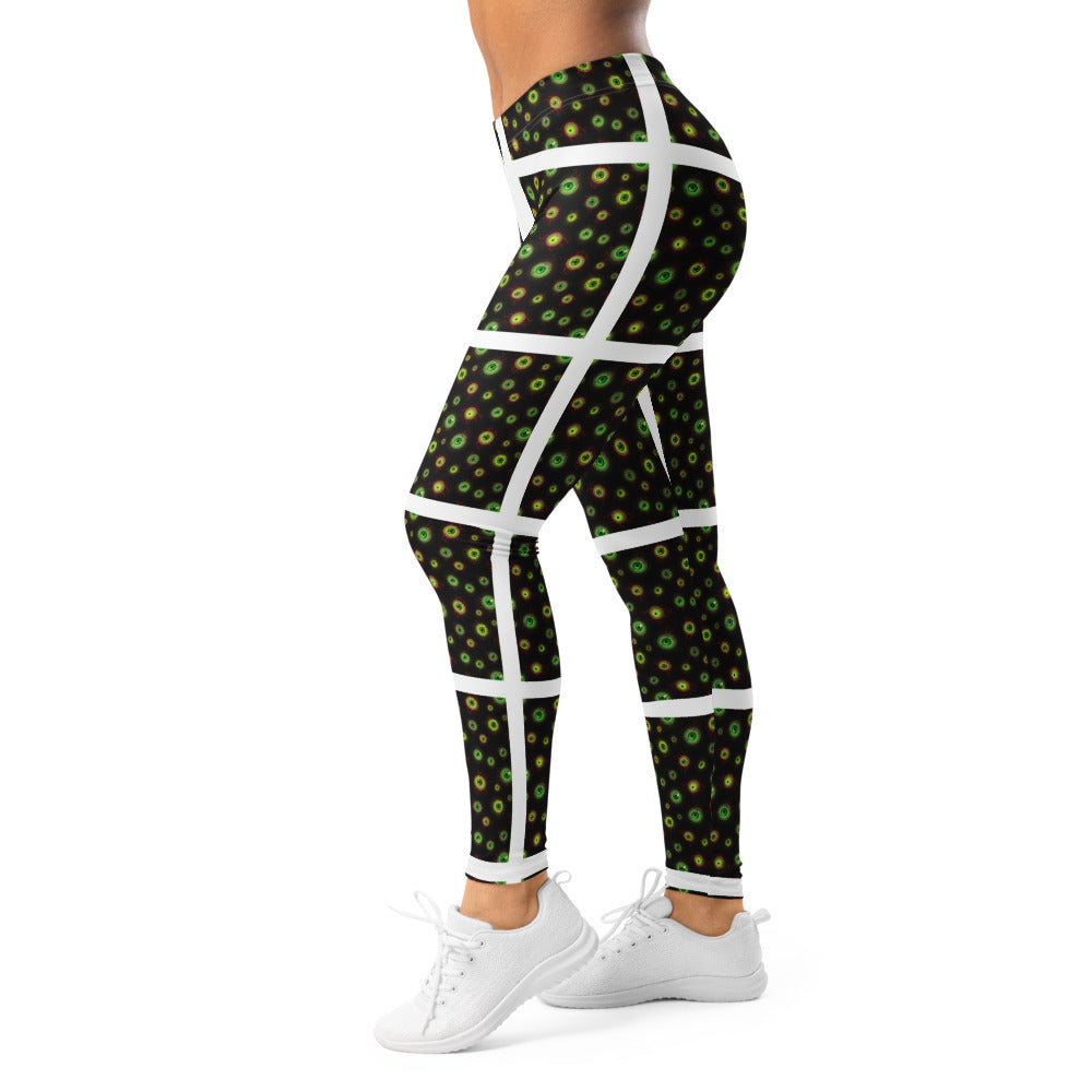 Solid leggings left view | GearBunch
