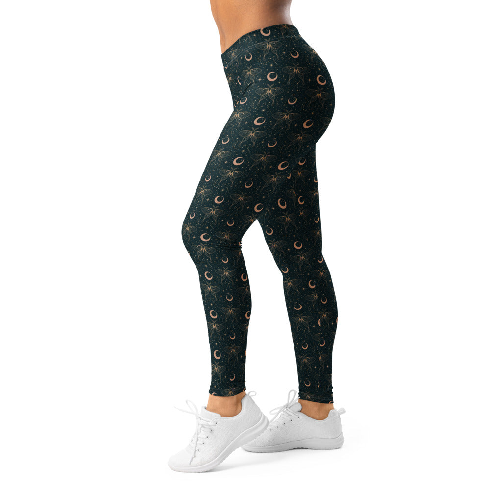 Solid leggings left view | GearBunch