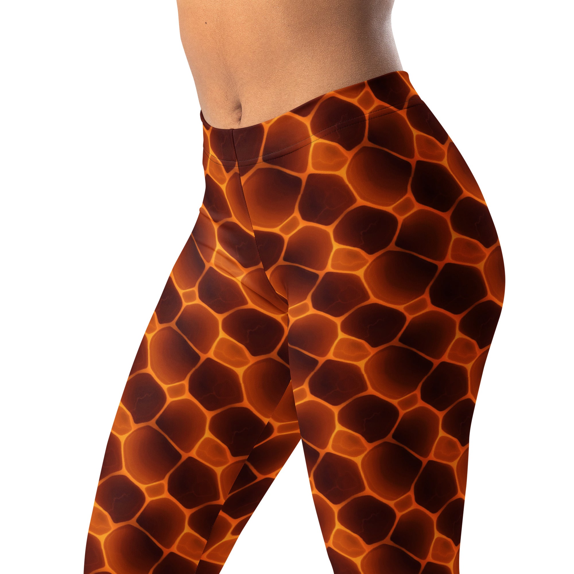 Tortoise Shell Pattern Leggings | GearBunch