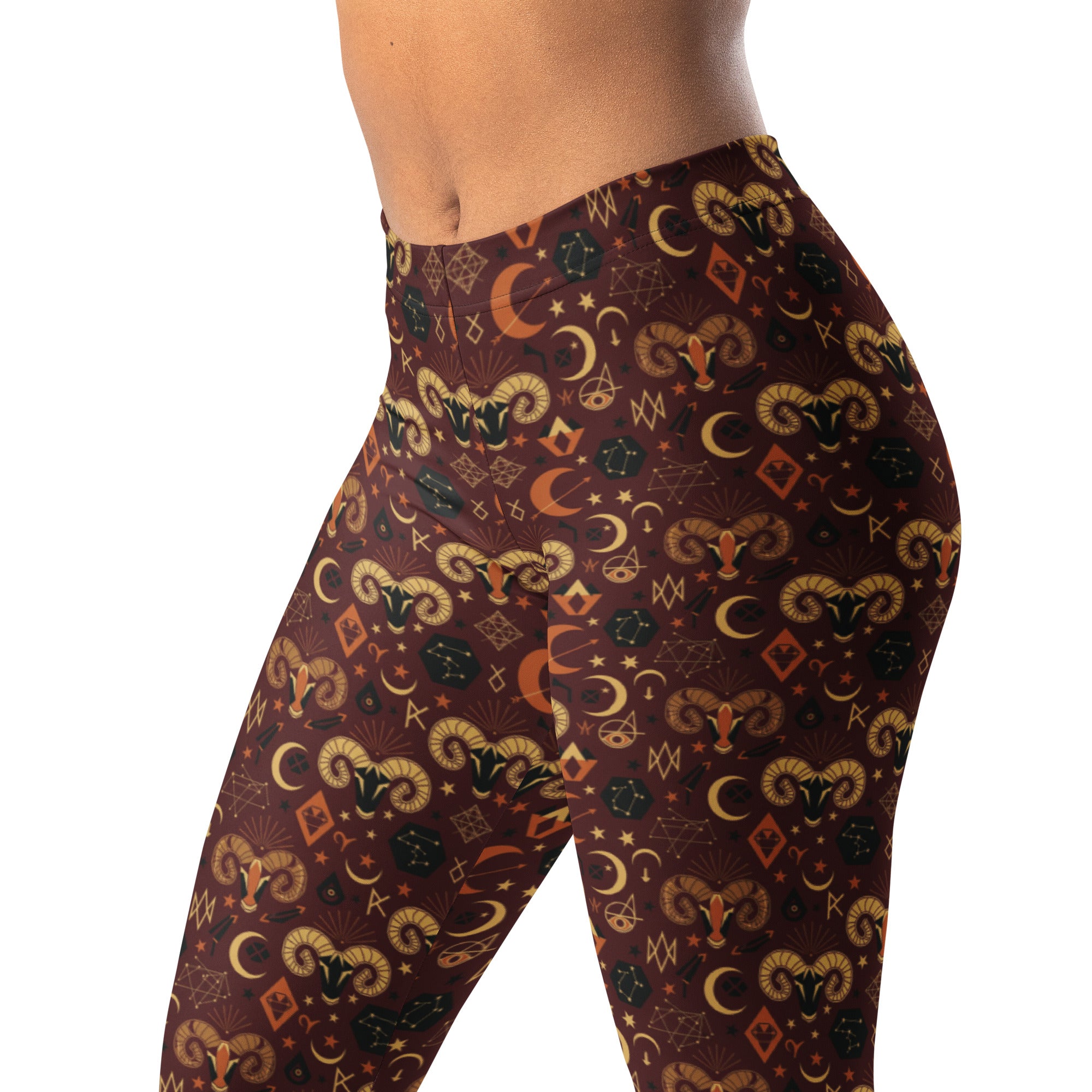 Aries Ram Mystical Leggings | GearBunch