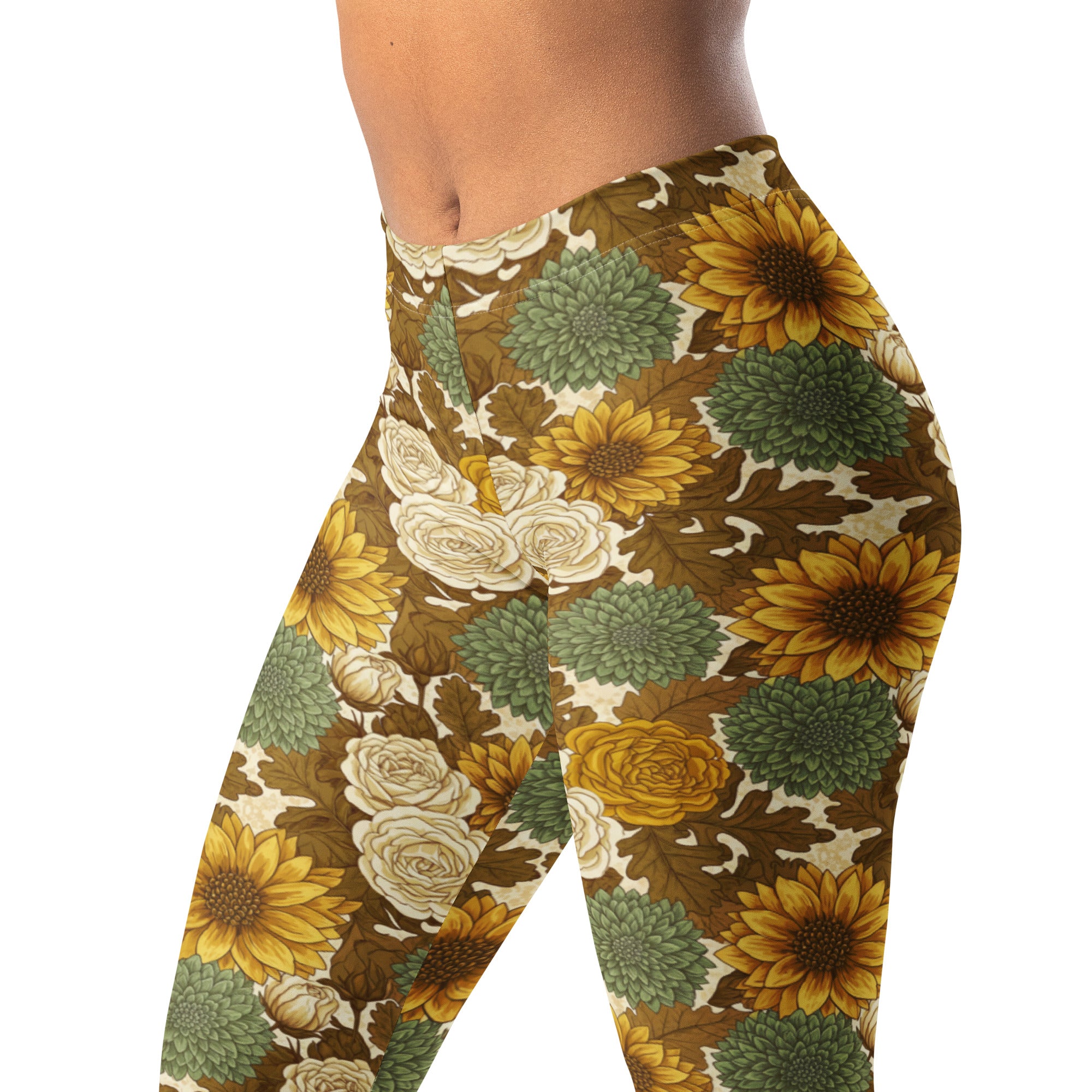 Virgo Harvest Botanical Leggings | GearBunch