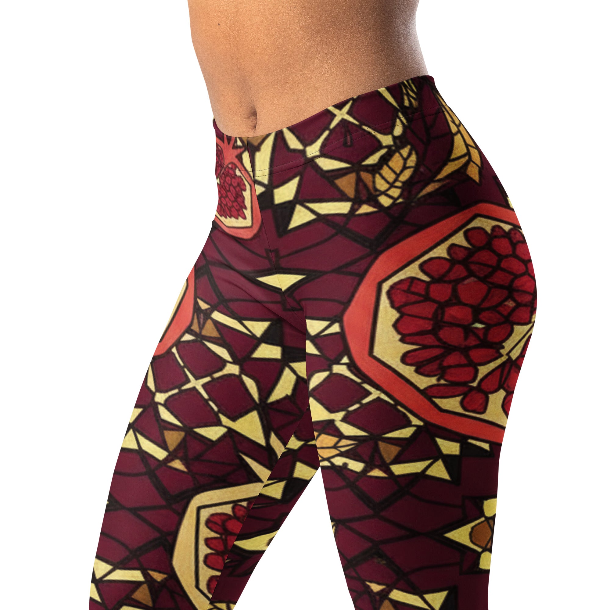 Zellige Pomegranate Leggings | GearBunch