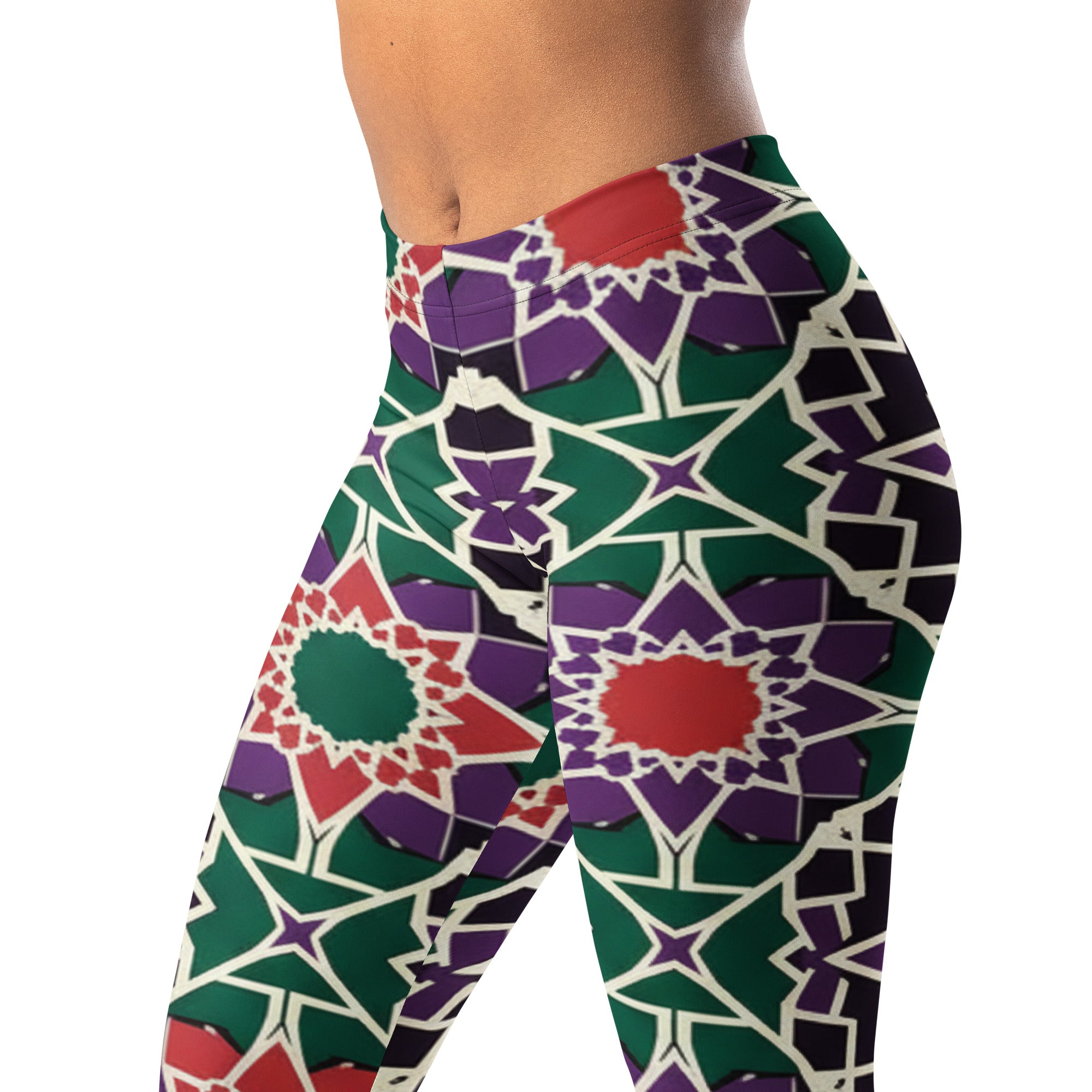 Zellige Forest Berry Leggings | GearBunch