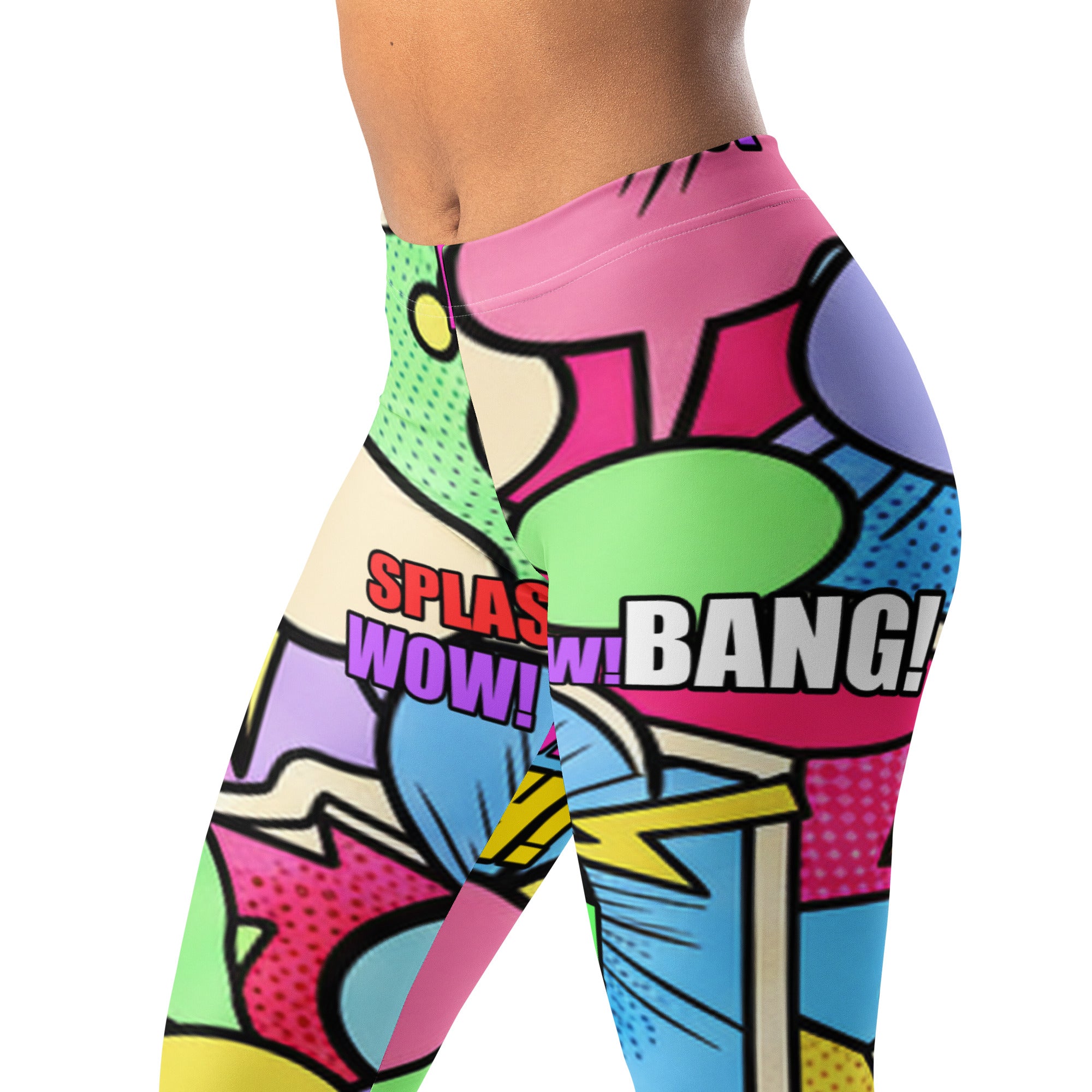 Comic Pop Candy Pastel Leggings | GearBunch