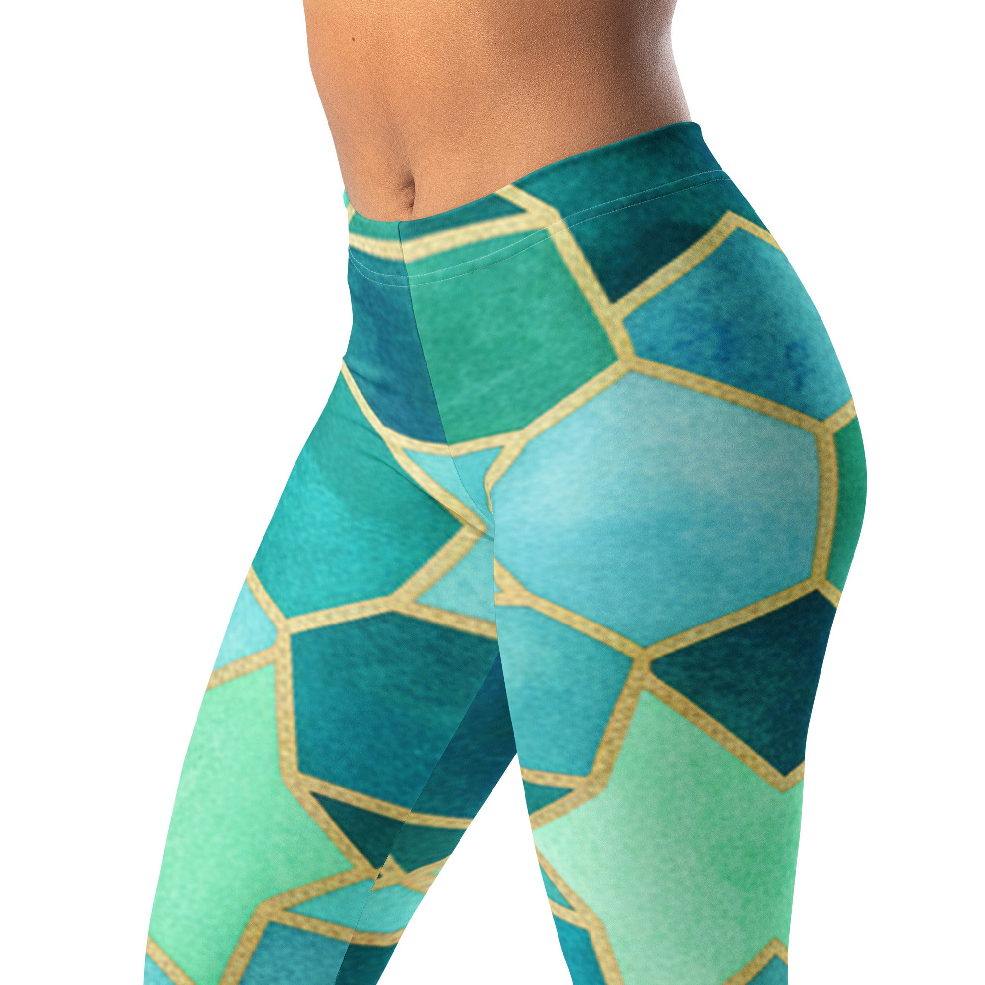 Arabic Lagoon Leggings | GearBunch