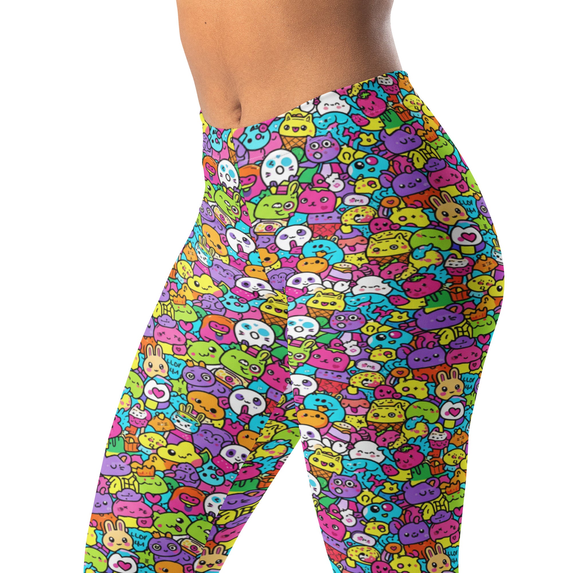 Kawaii Monster Pals Leggings | GearBunch