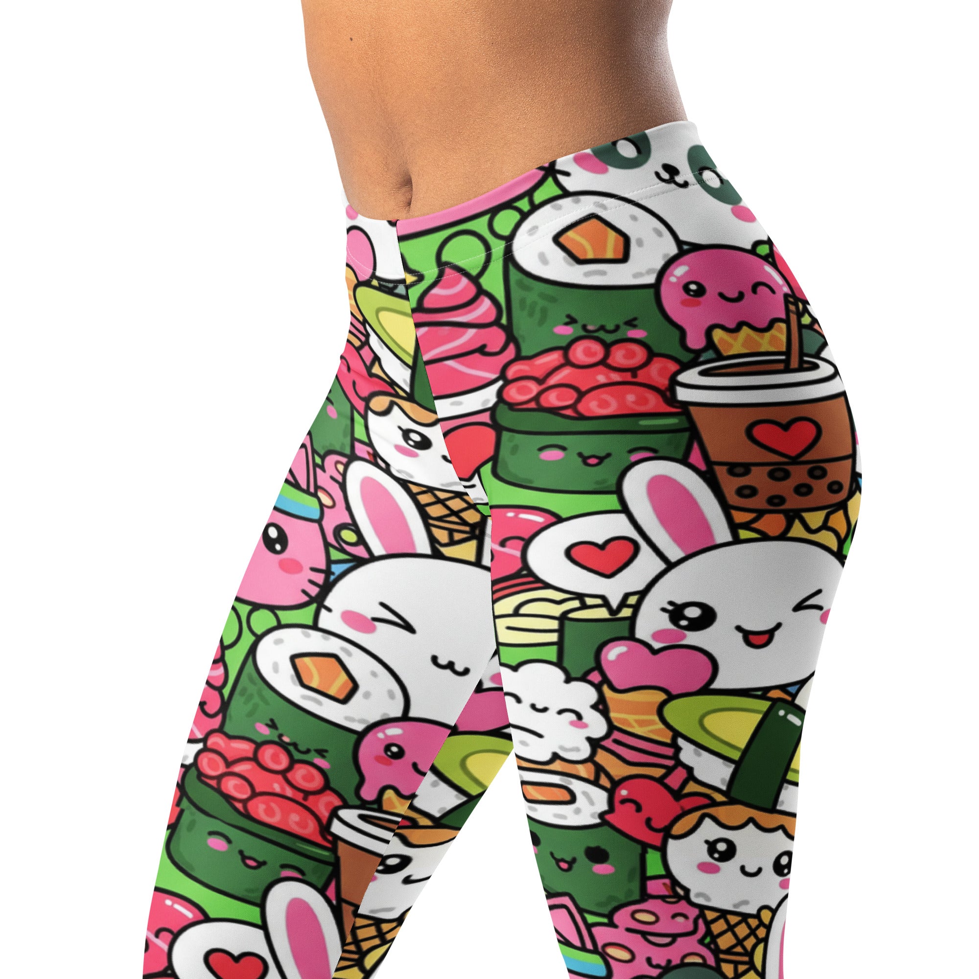 Kawaii Sushi Party Leggings | GearBunch