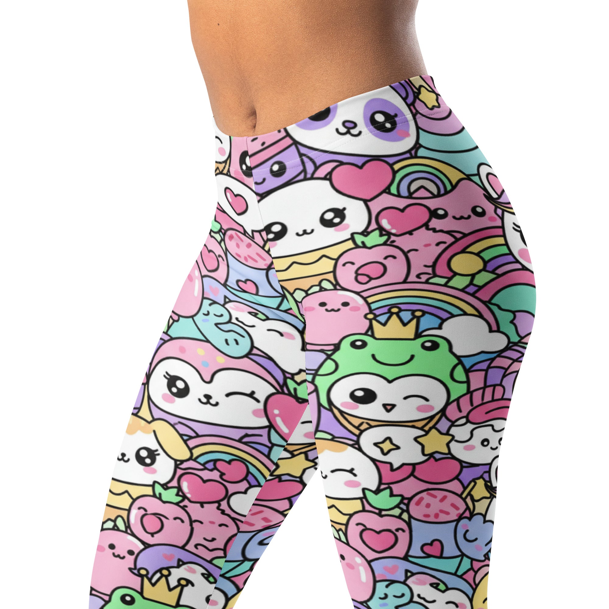 Kawaii Rainbow Unicorn Leggings | GearBunch