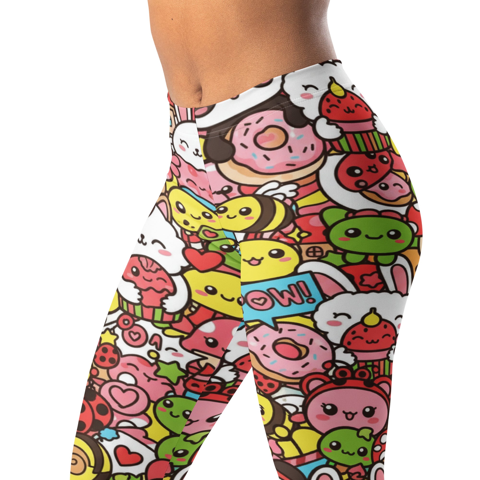 Kawaii Garden Bugs Leggings | GearBunch