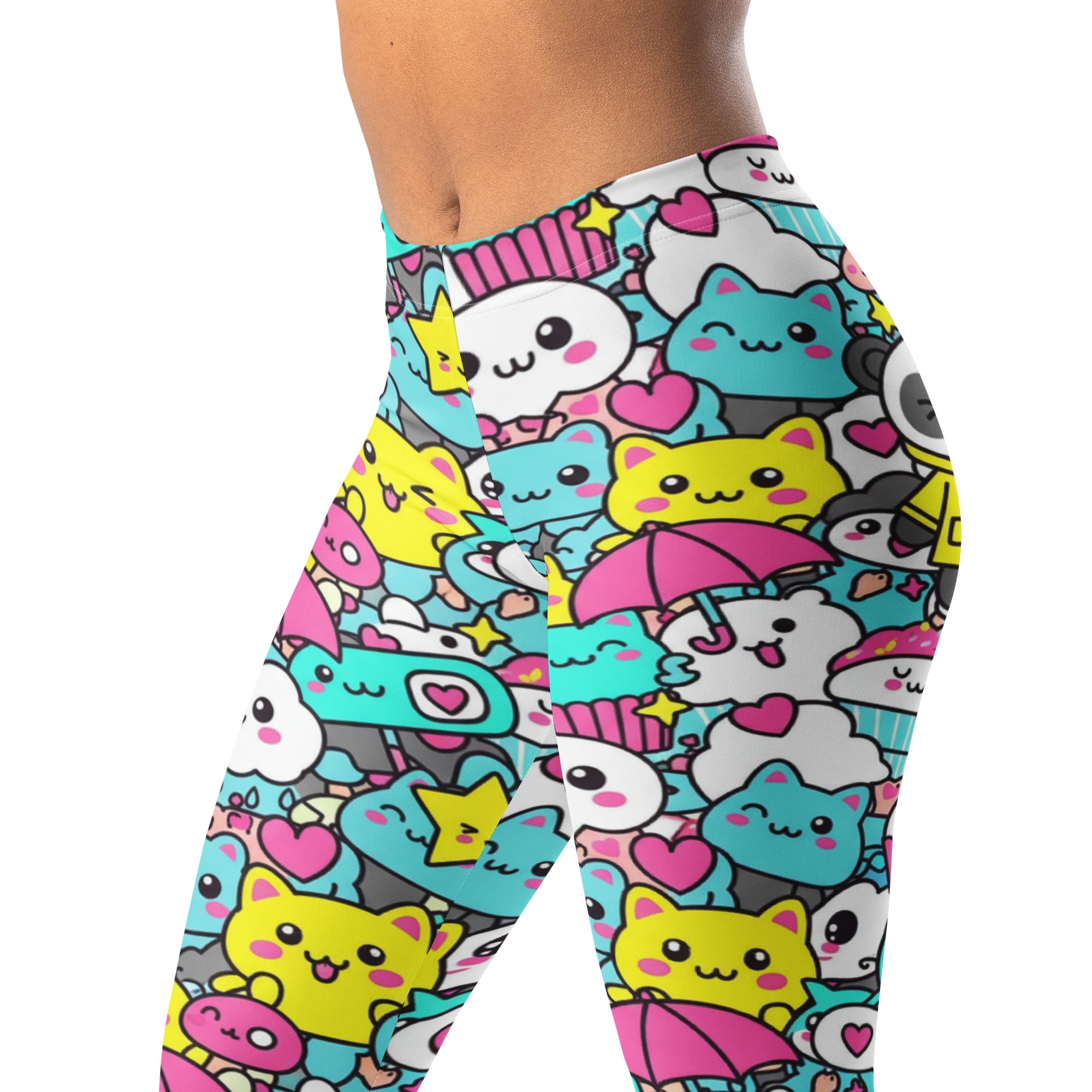 Kawaii Rainy Day Leggings | GearBunch
