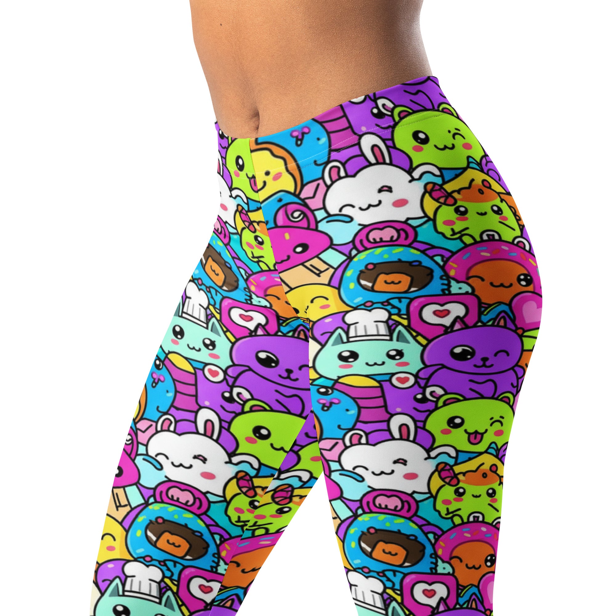 Kawaii Monster Pals Leggings | GearBunch