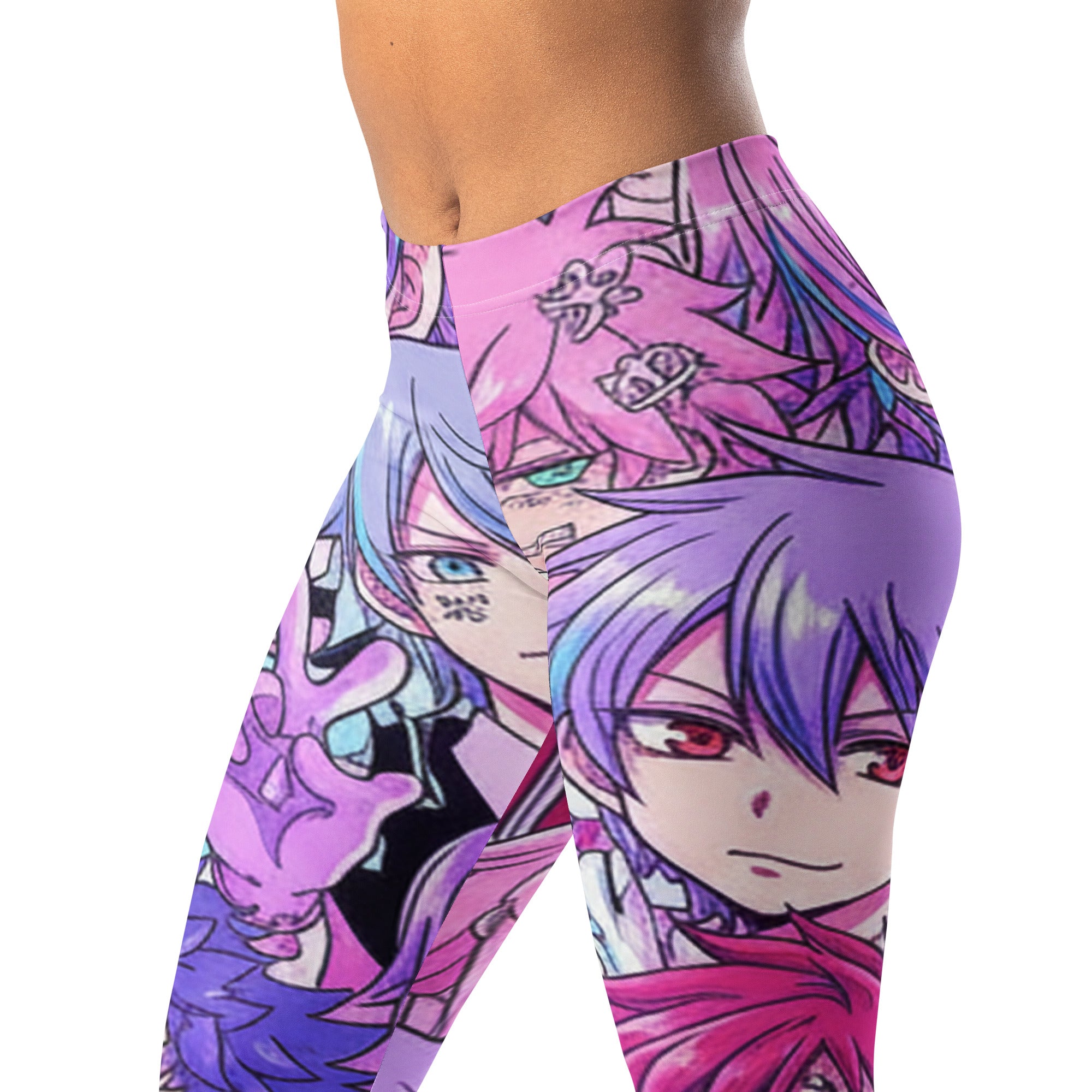 Anime Collage Kawaii Goth Leggings | GearBunch