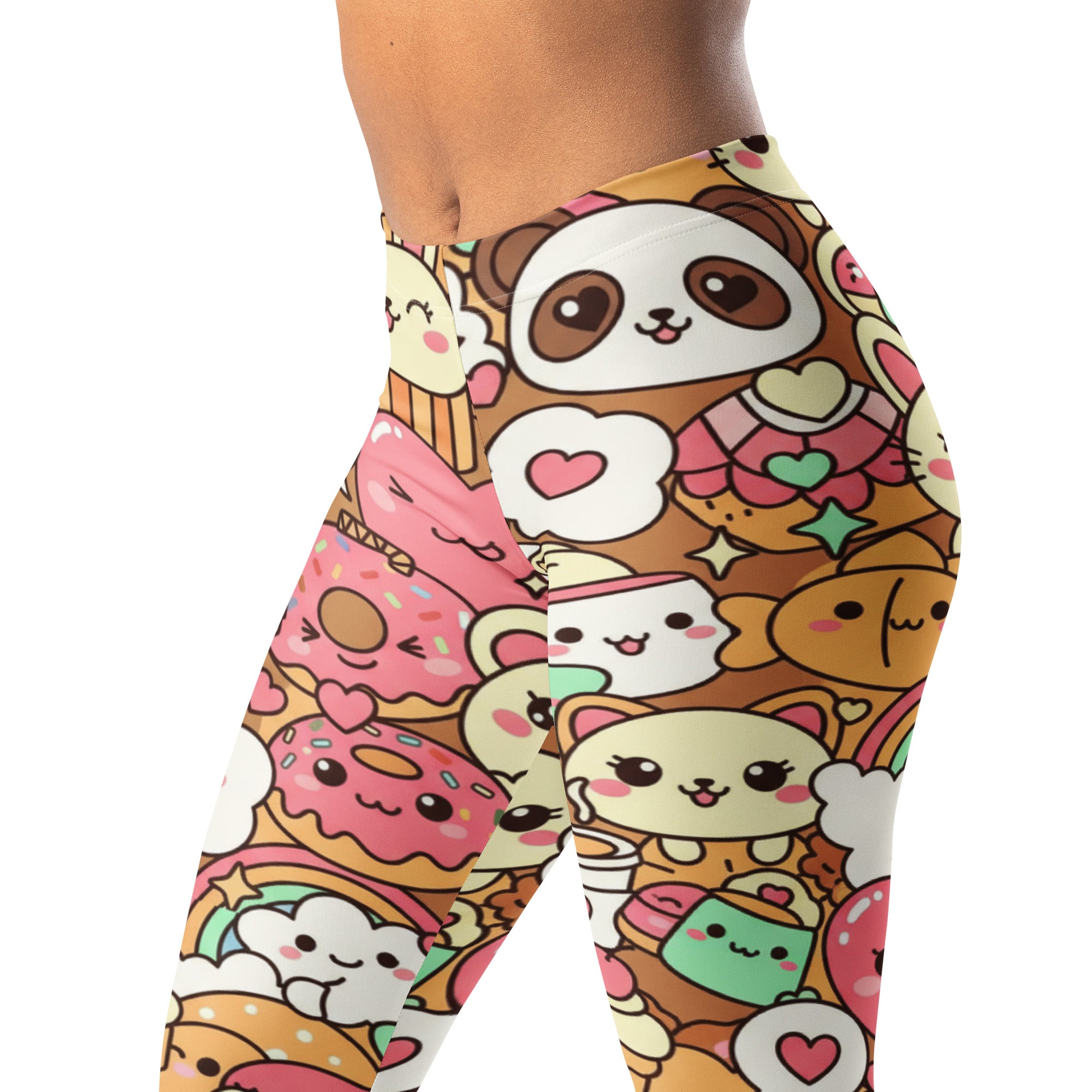 Kawaii Coffee Break Leggings | GearBunch