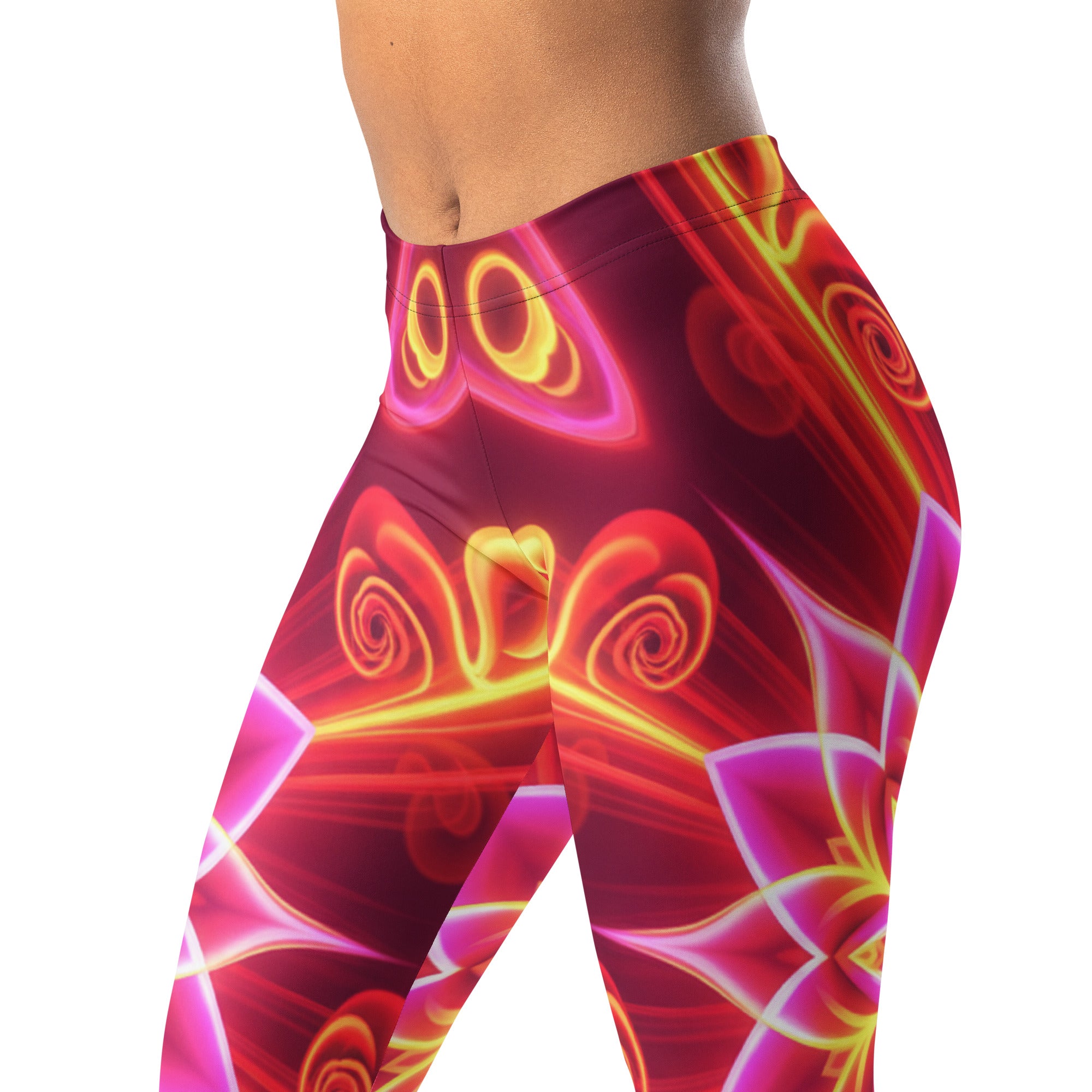 Psychedelic Plasma Core Leggings | GearBunch