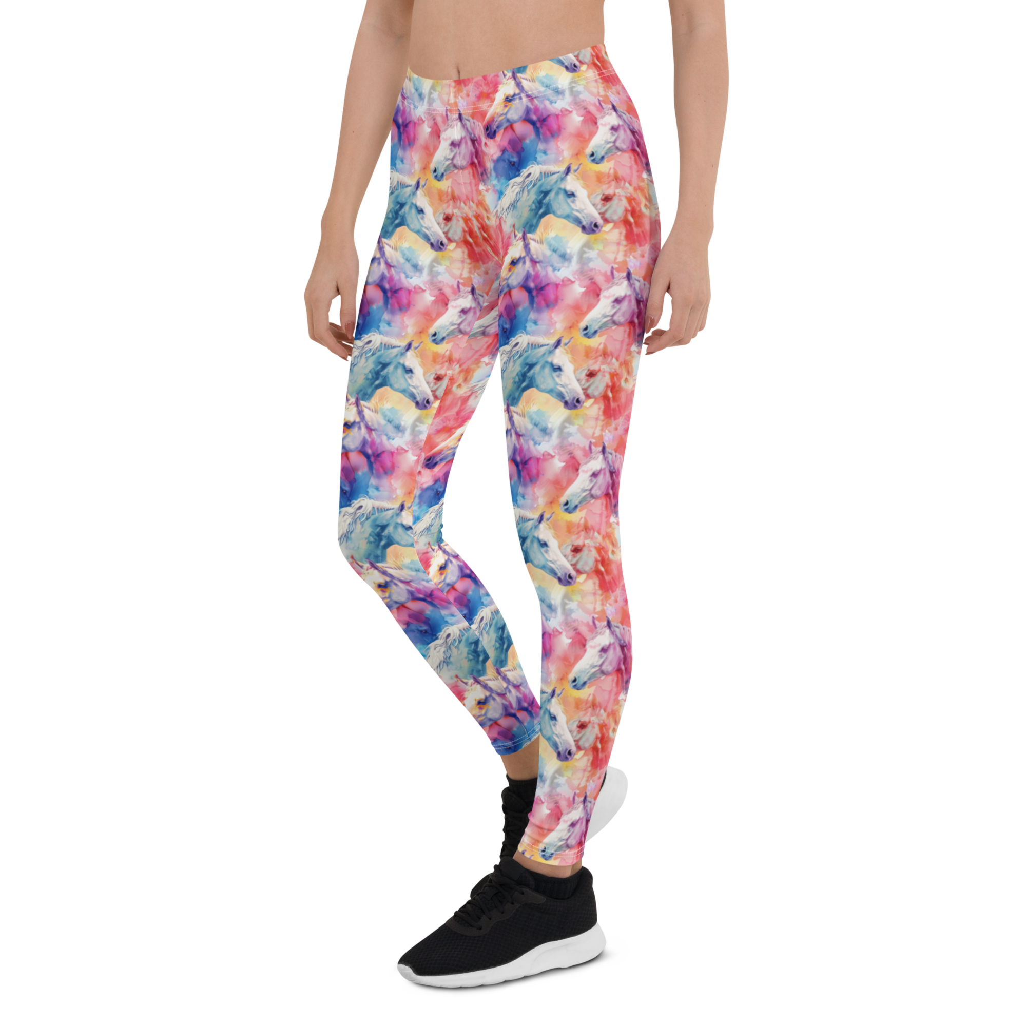 Watercolor Horse Leggings | GearBunch
