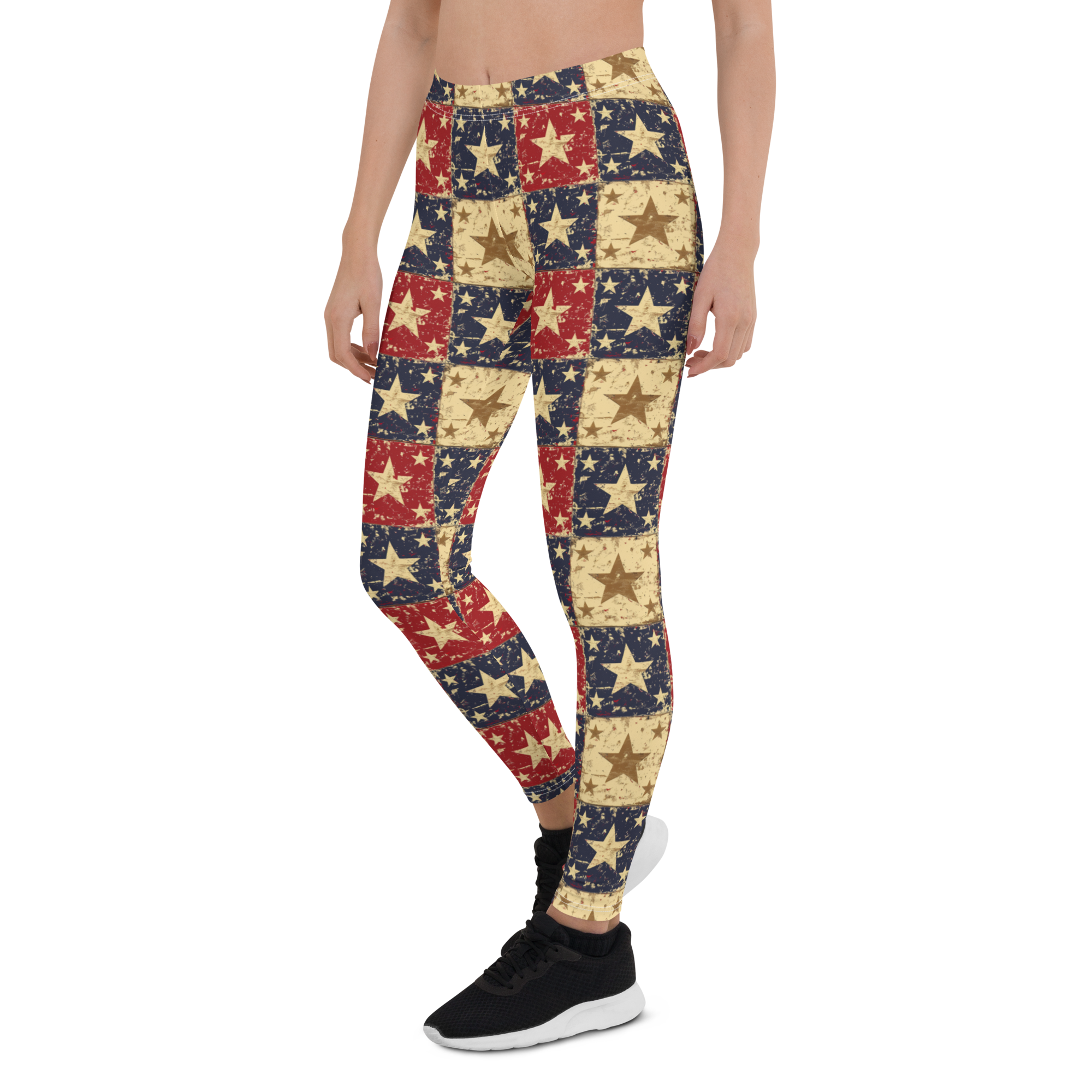 Rustic Star Leggings | GearBunch