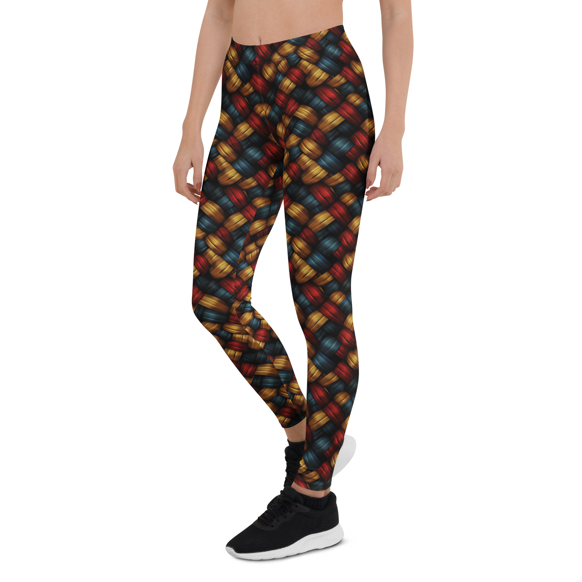 Colorful Thatch Leggings Left View