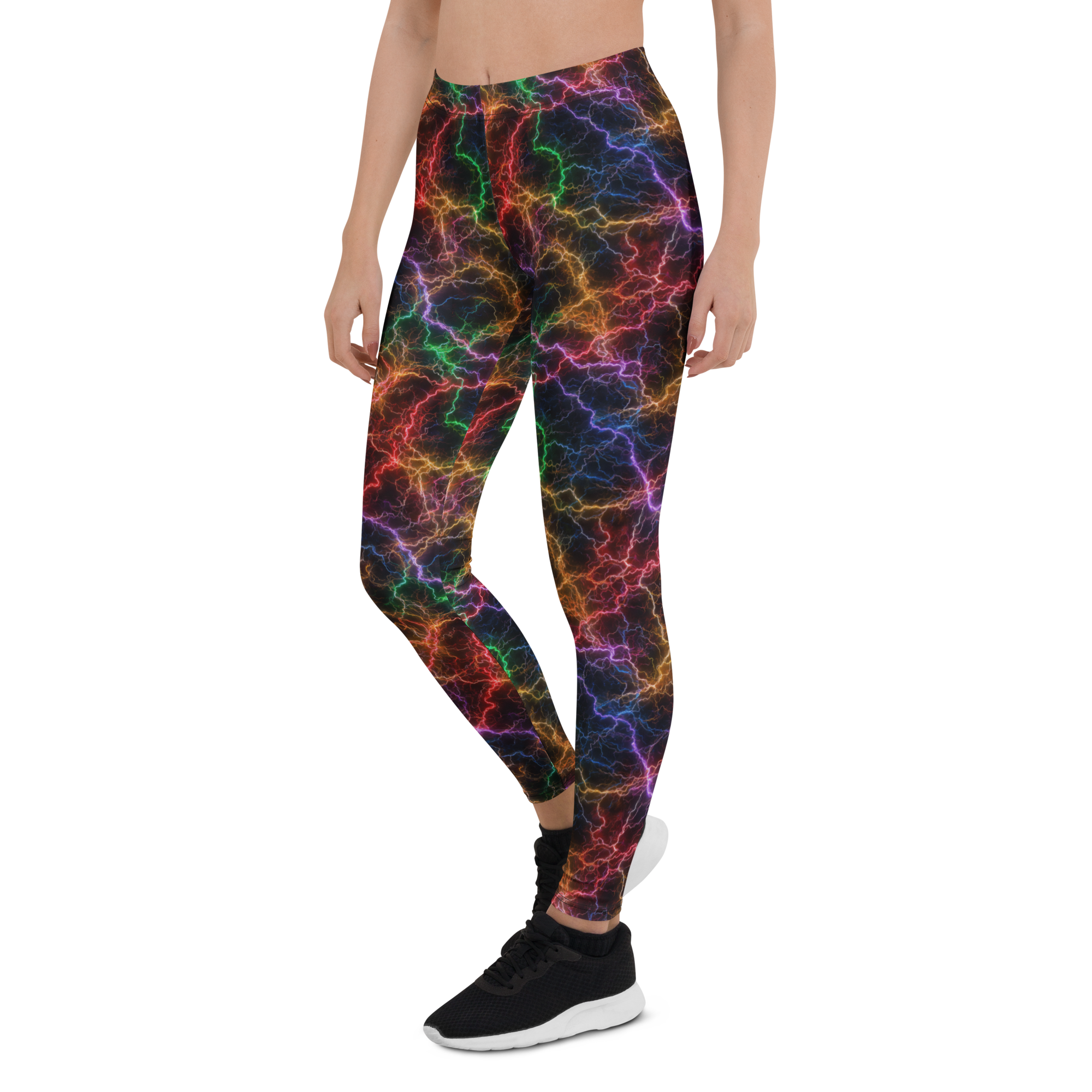 Neon Shock Leggings Left View