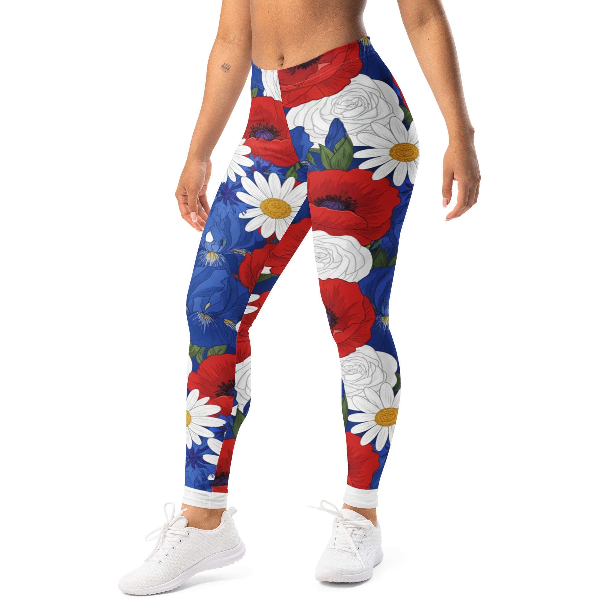 Americana Wildflower Leggings | GearBunch