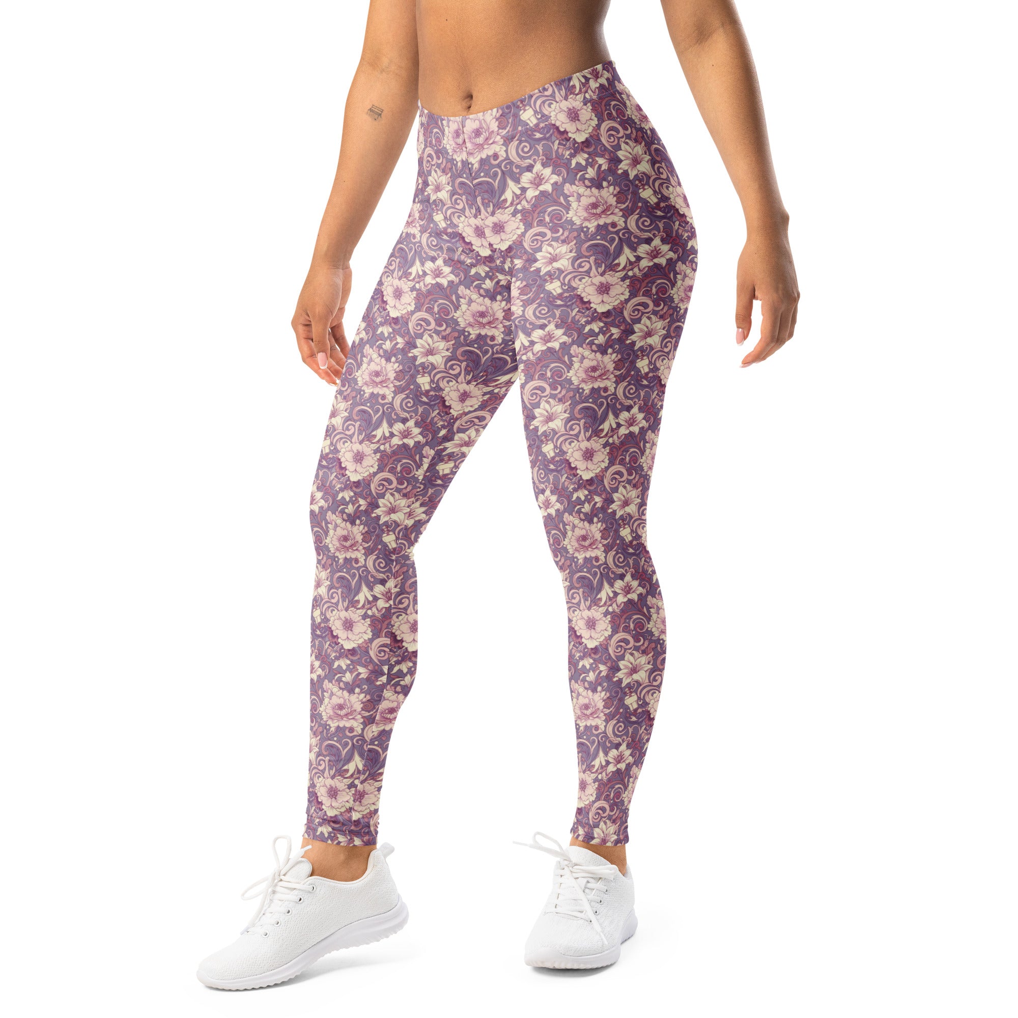 Vintage Fashion Cover Leggings | GearBunch