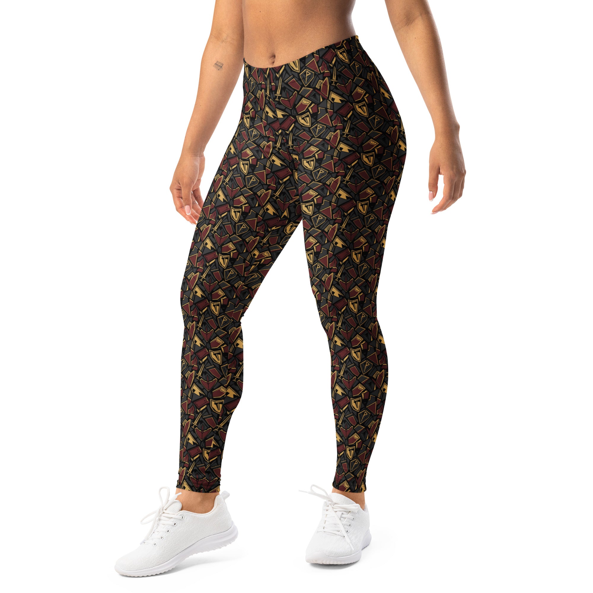 Armor of God Abstract Leggings | GearBunch