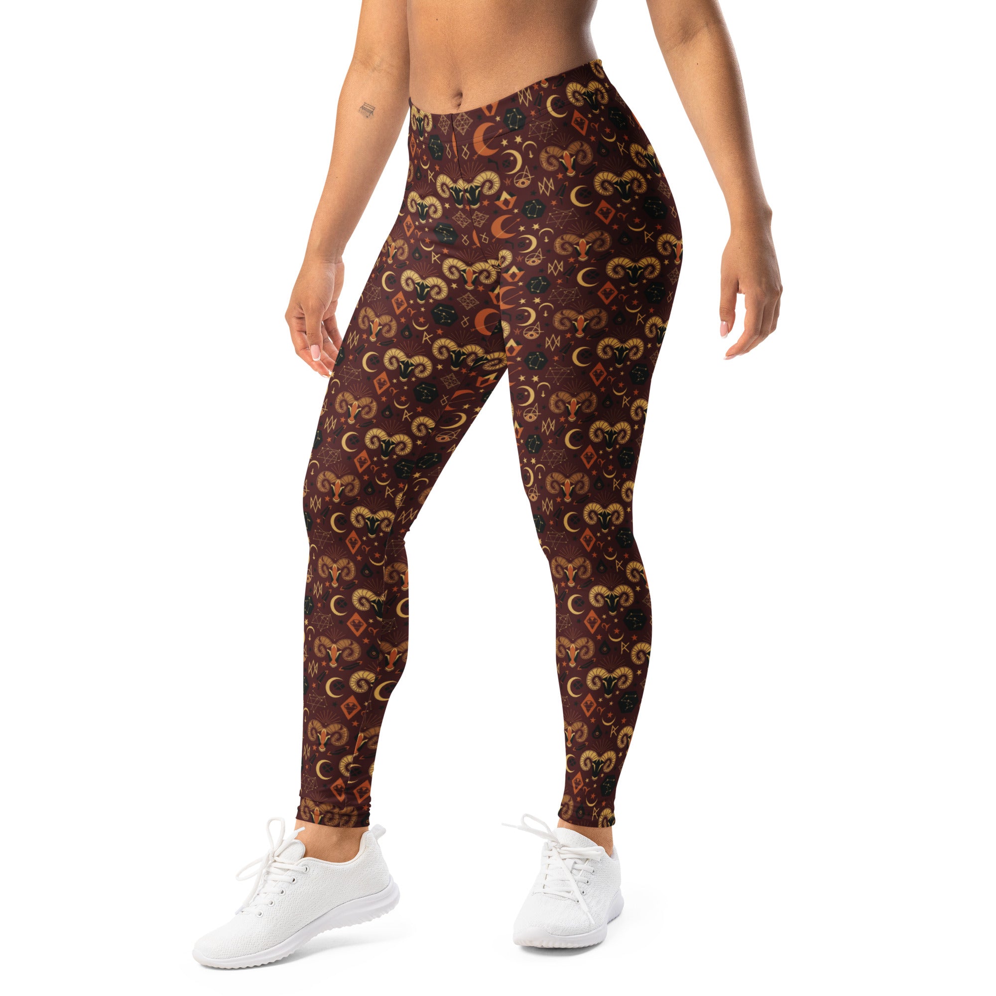 Aries Ram Mystical Leggings | GearBunch