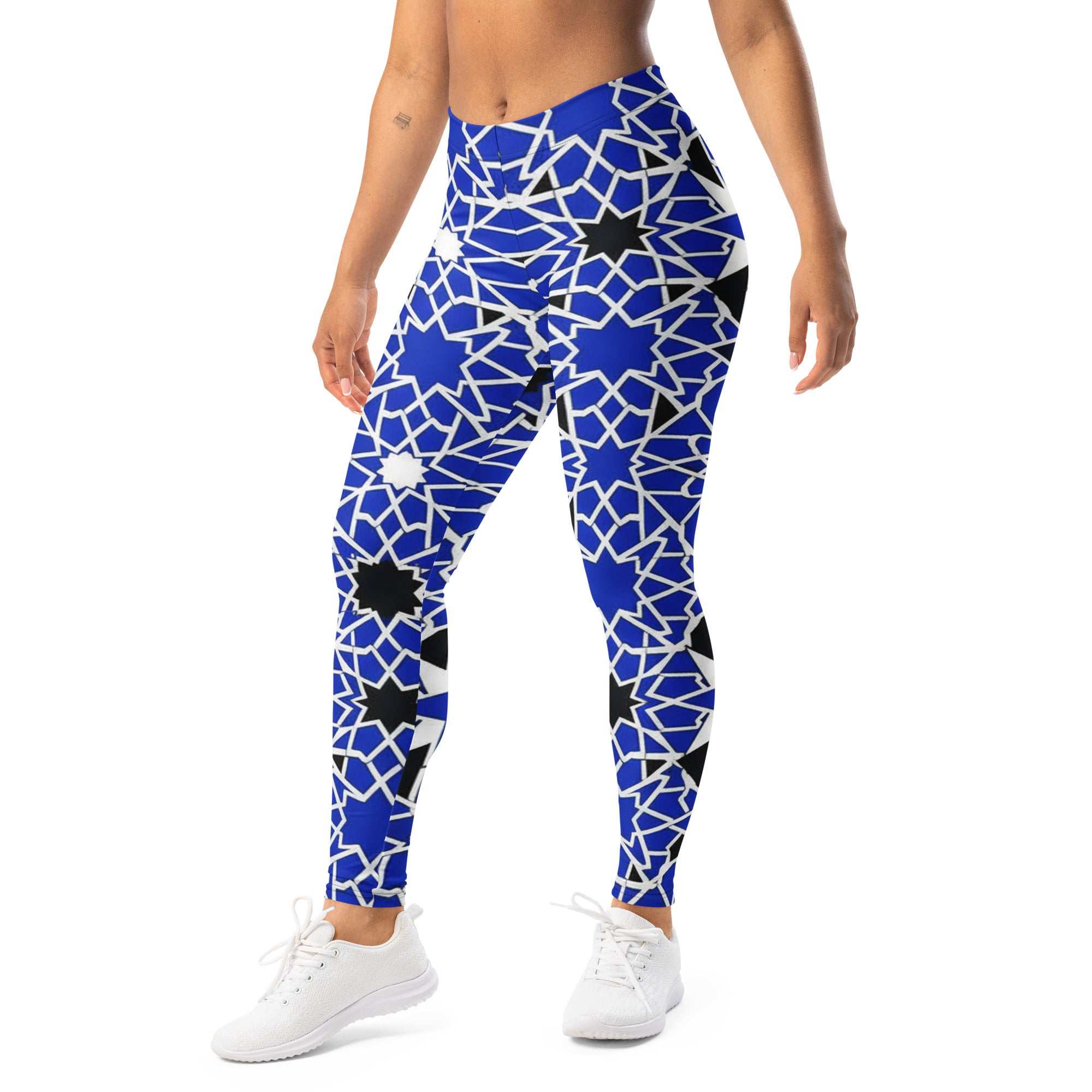 Zellige Midnight Blue Leggings | GearBunch