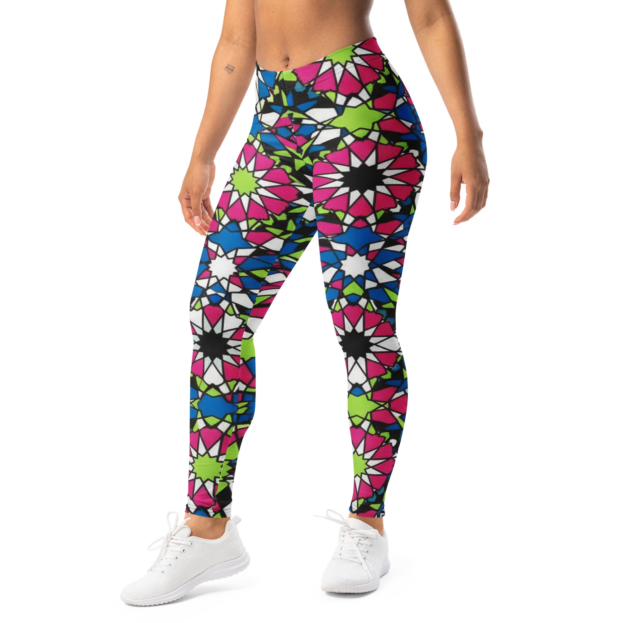 Zellige Electric Neon Leggings | GearBunch