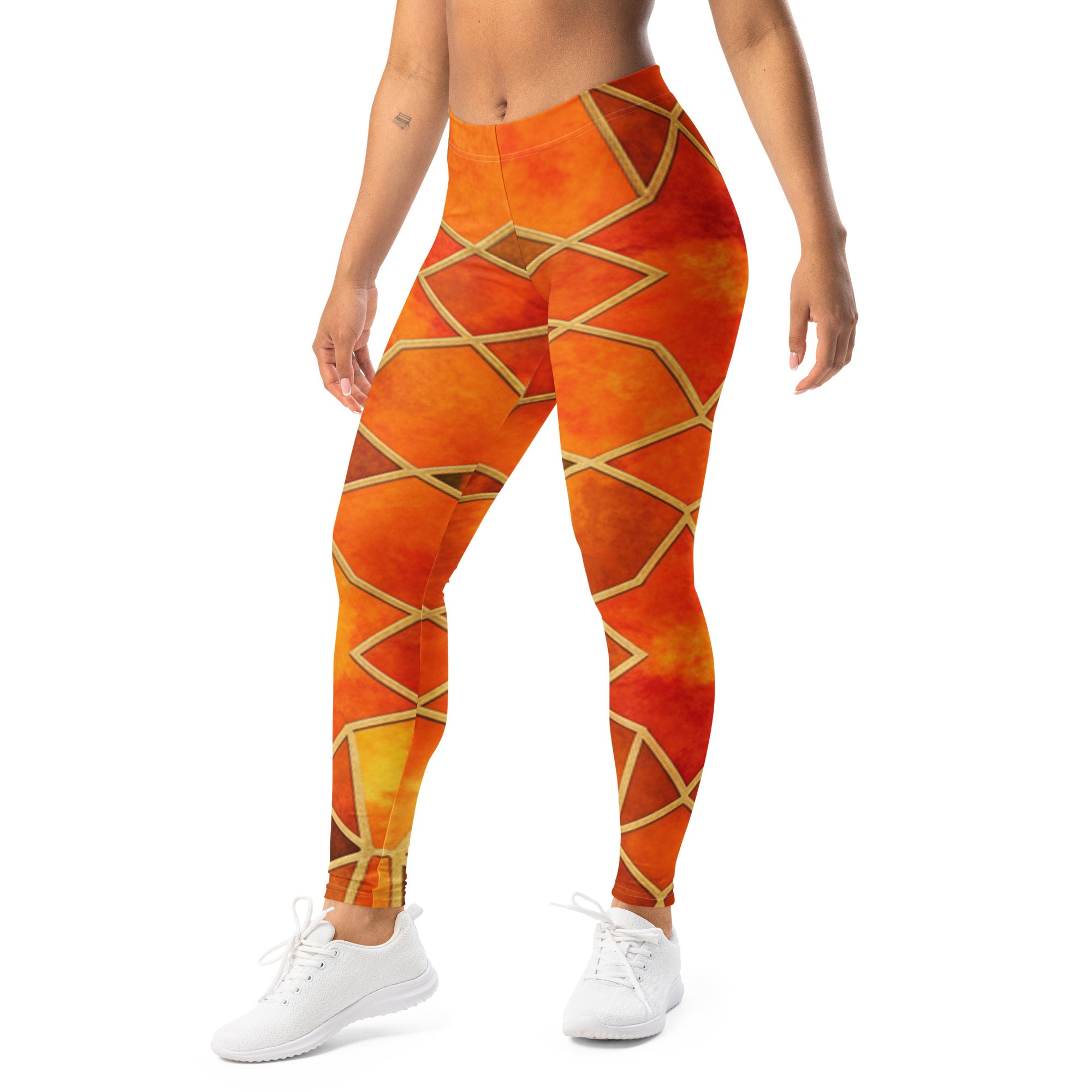 Autumn Spice Arabic Leggings | GearBunch