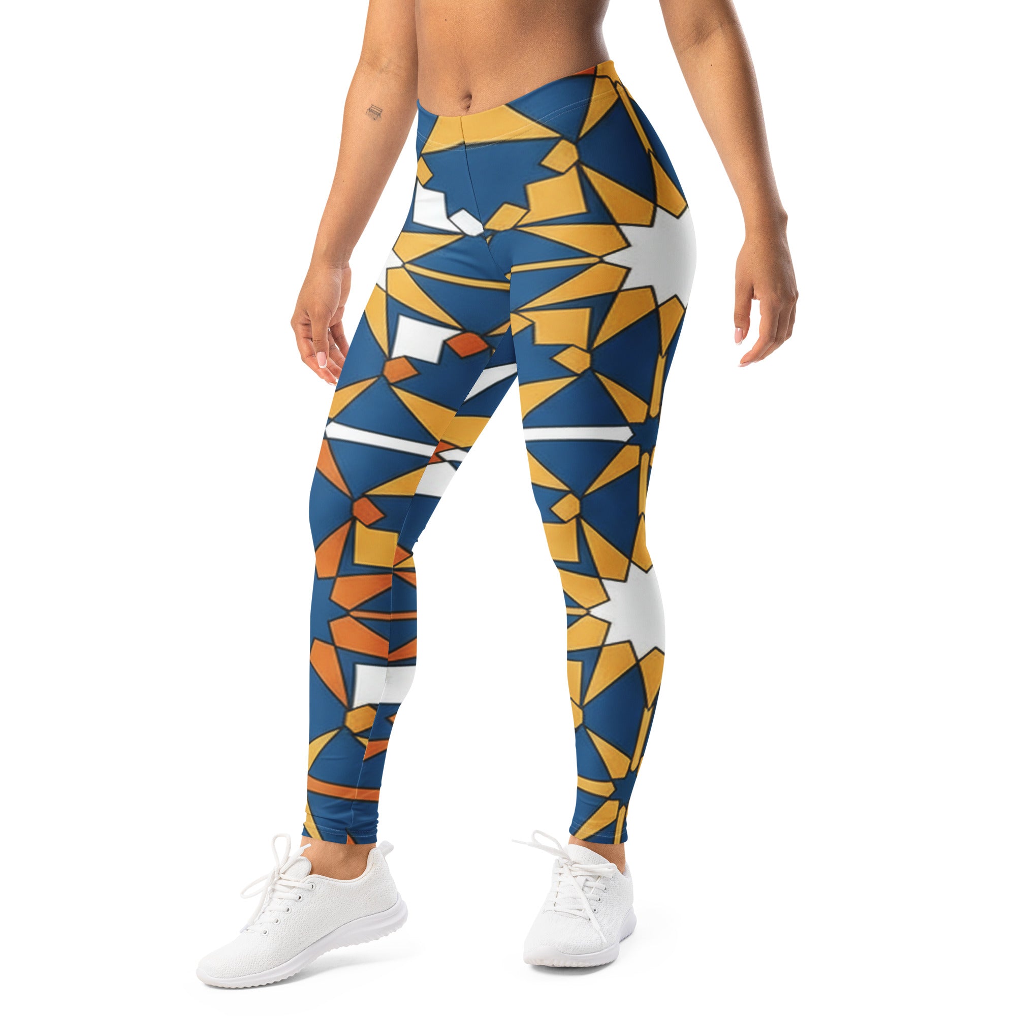 Zellige Ocean Sunset Leggings | GearBunch