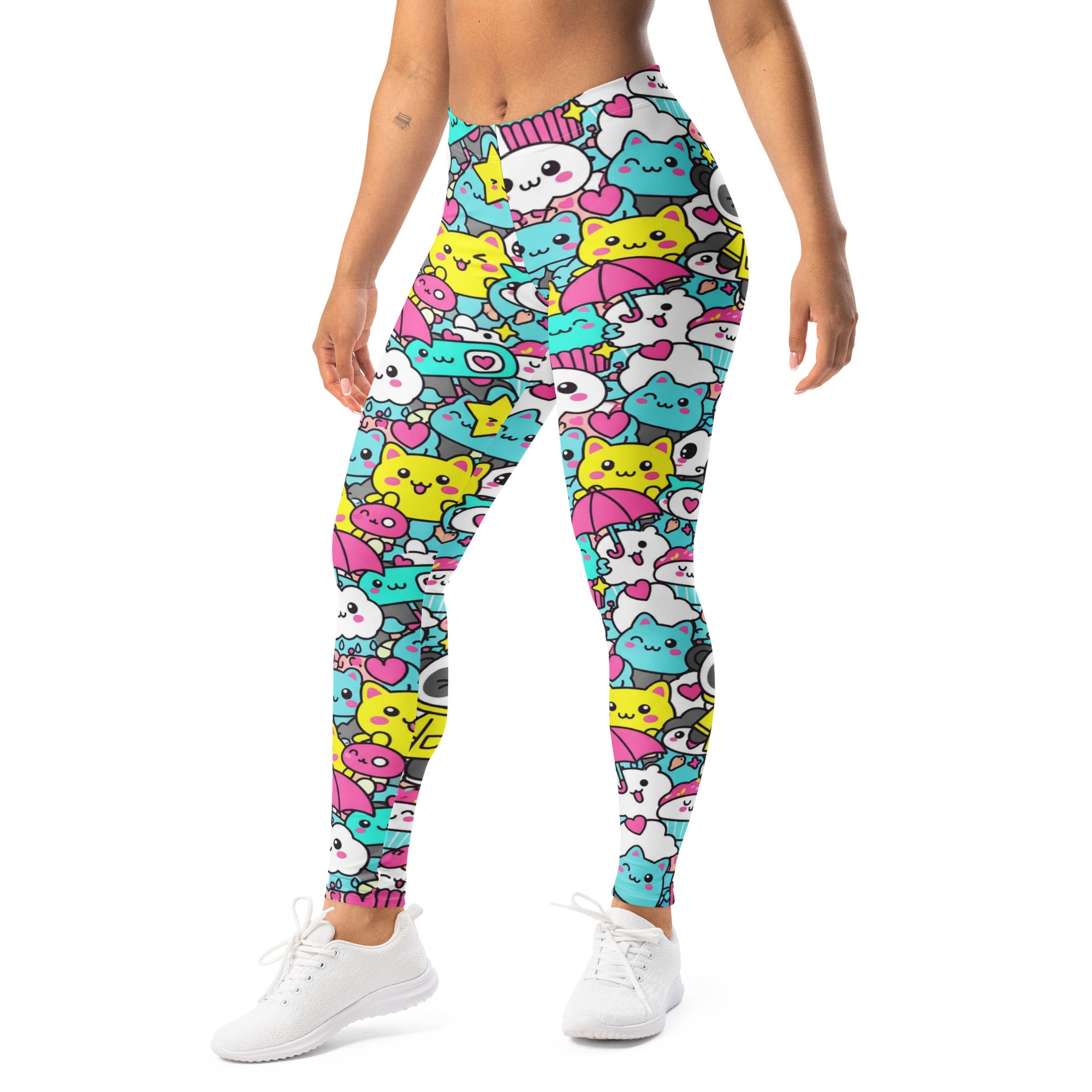 Kawaii Rainy Day Leggings | GearBunch