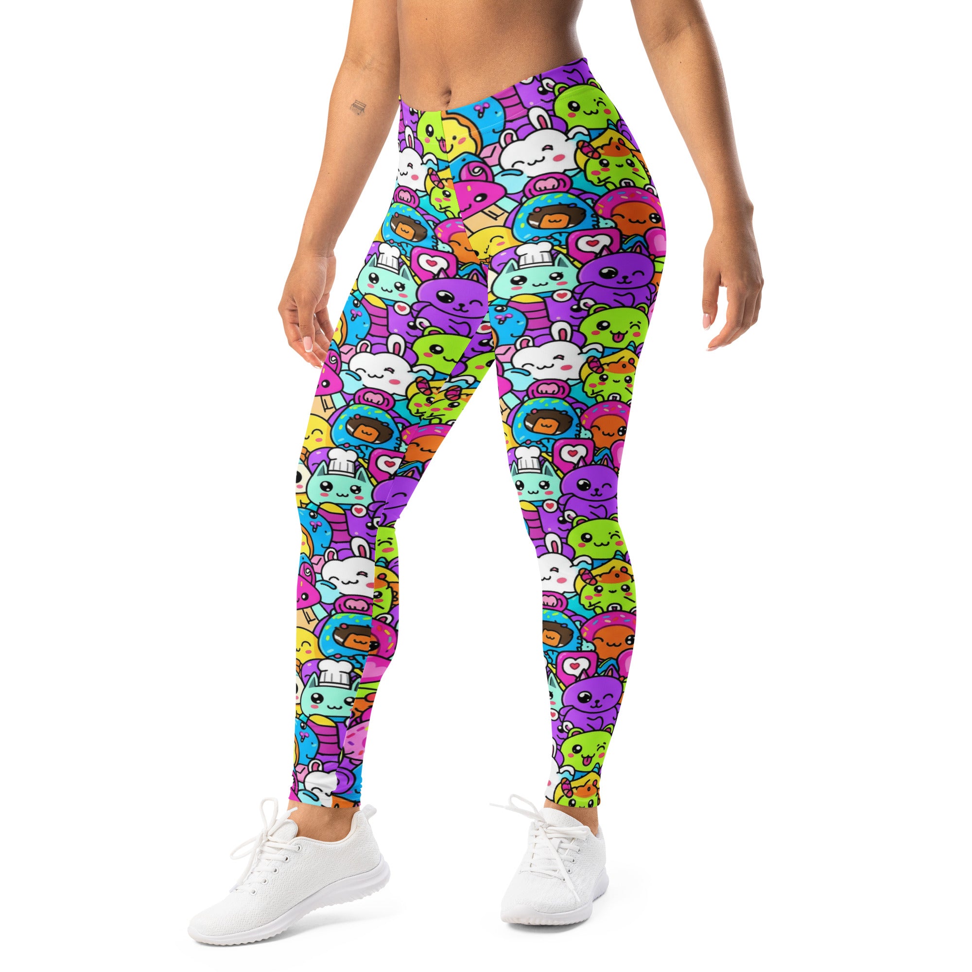 Kawaii Monster Pals Leggings | GearBunch