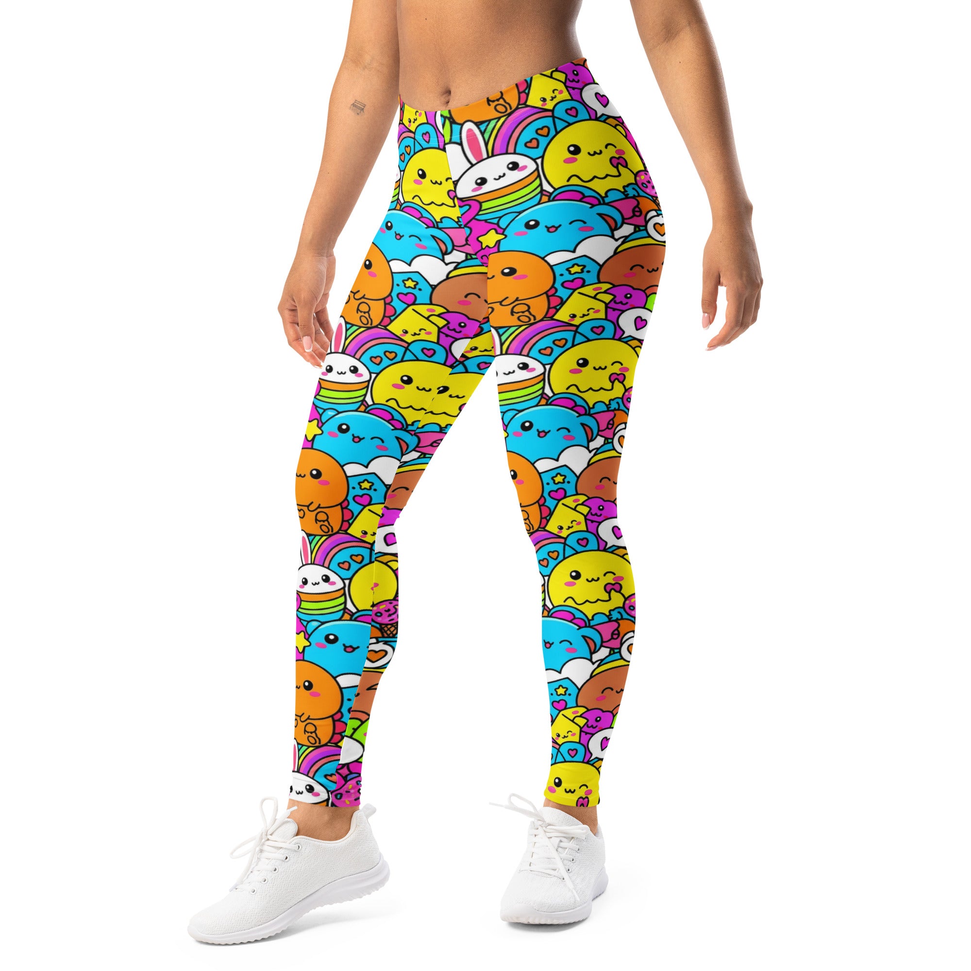Kawaii Dinosaur Stomp Leggings | GearBunch