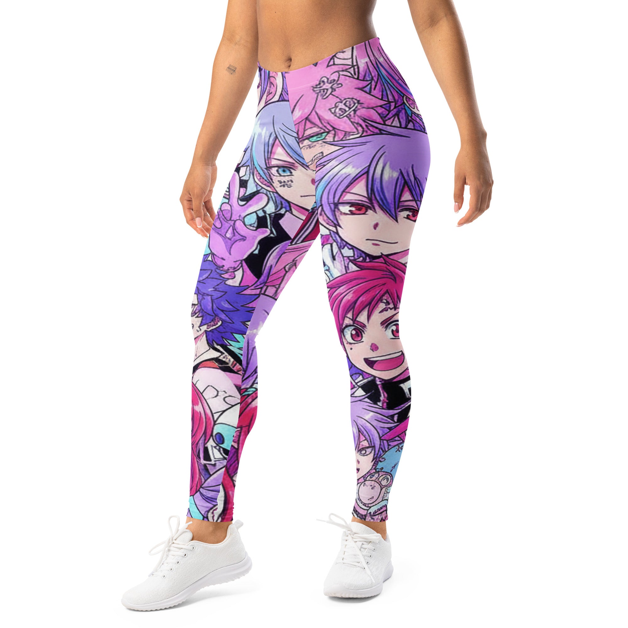 Anime Collage Kawaii Goth Leggings | GearBunch