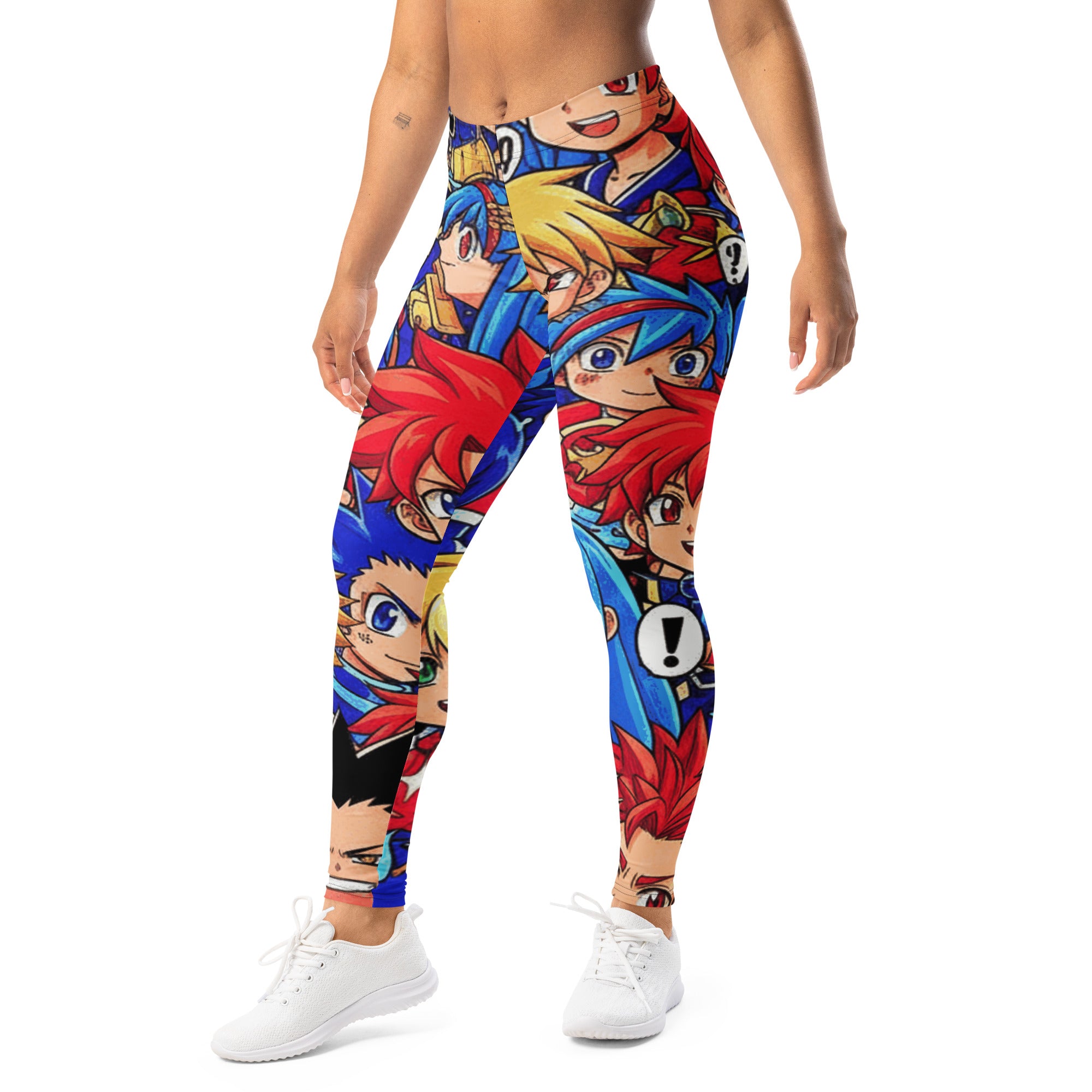 Anime Collage Street Fighter Leggings | GearBunch