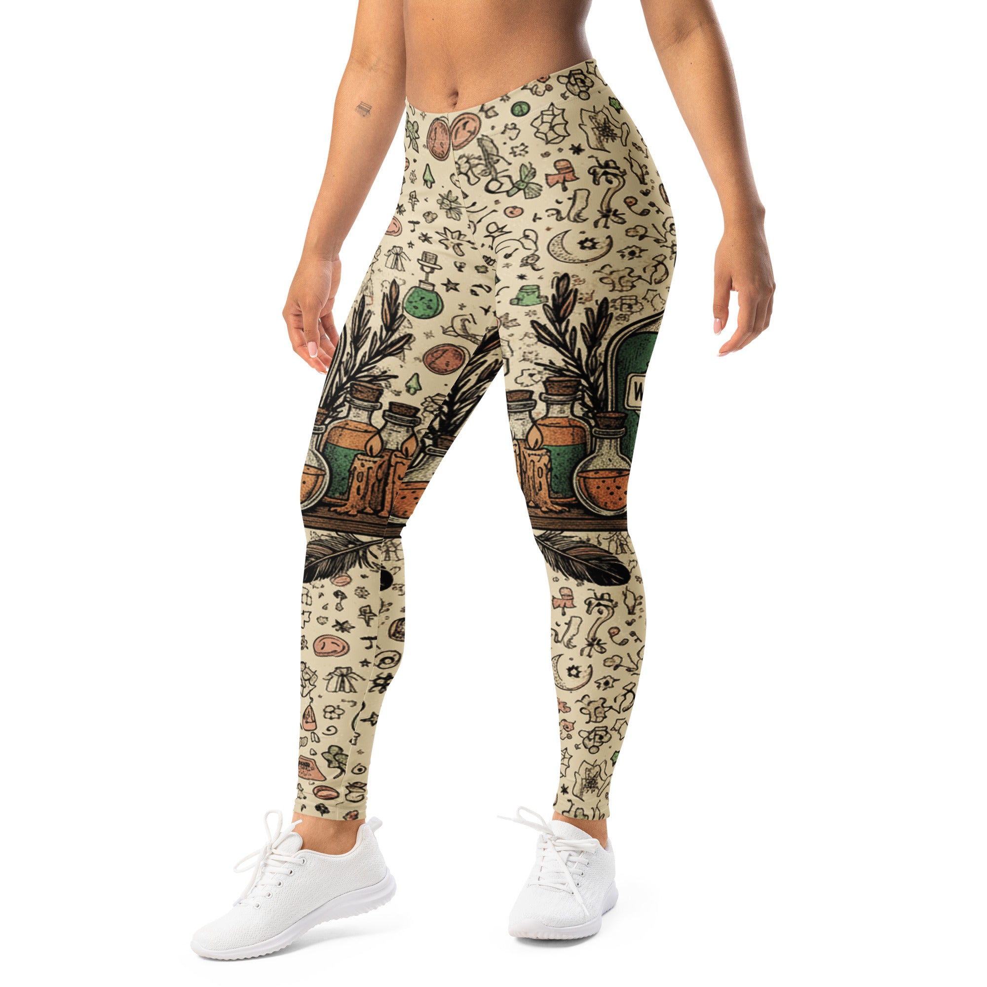 Witches Apothecary Bottles Leggings | GearBunch