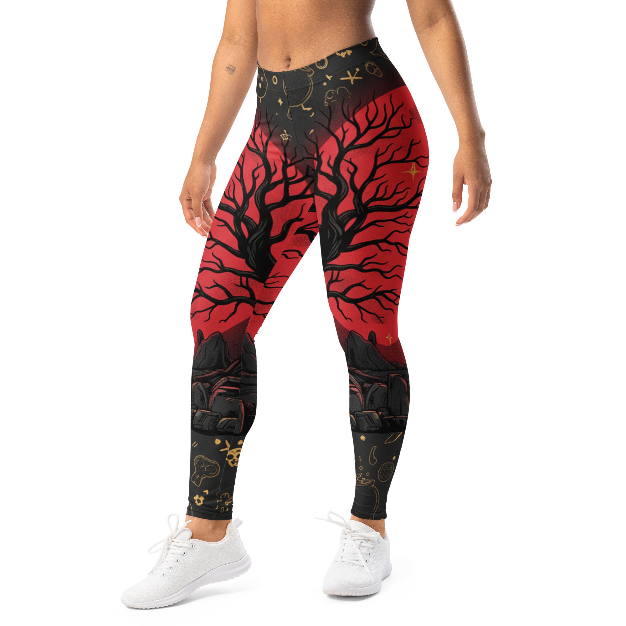 Samhain Blood Moon Leggings | GearBunch