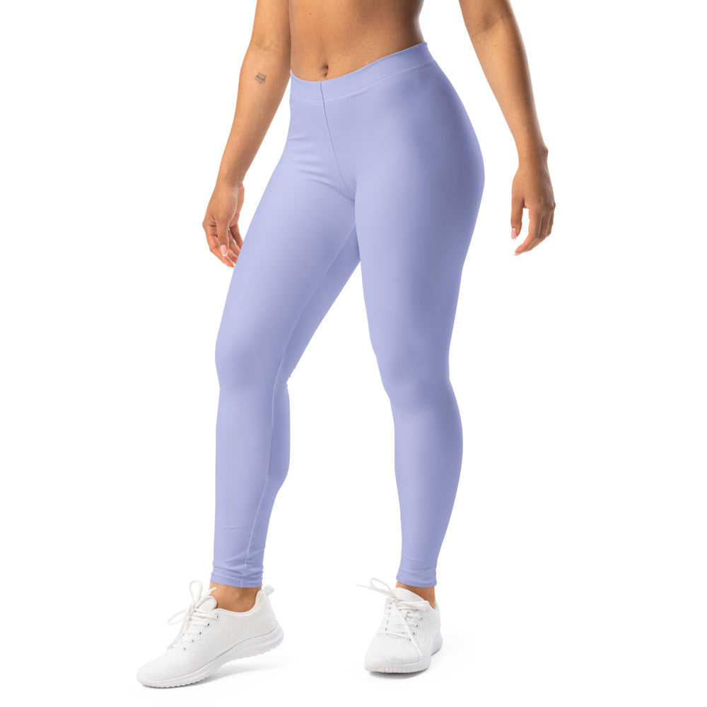 Solid leggings left front view | GearBunch
