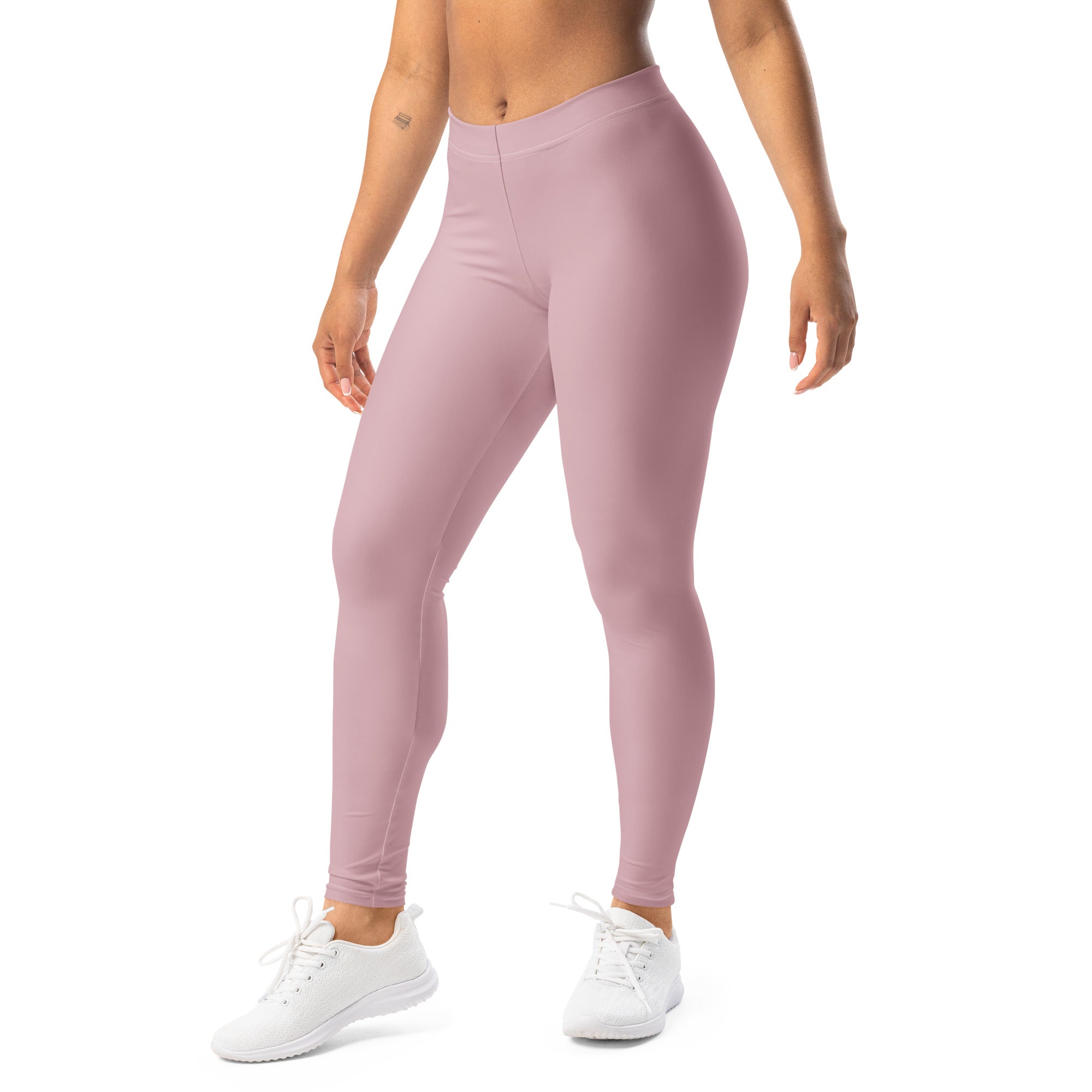 Solid Dusty Rose Kids Leggings | GearBunch