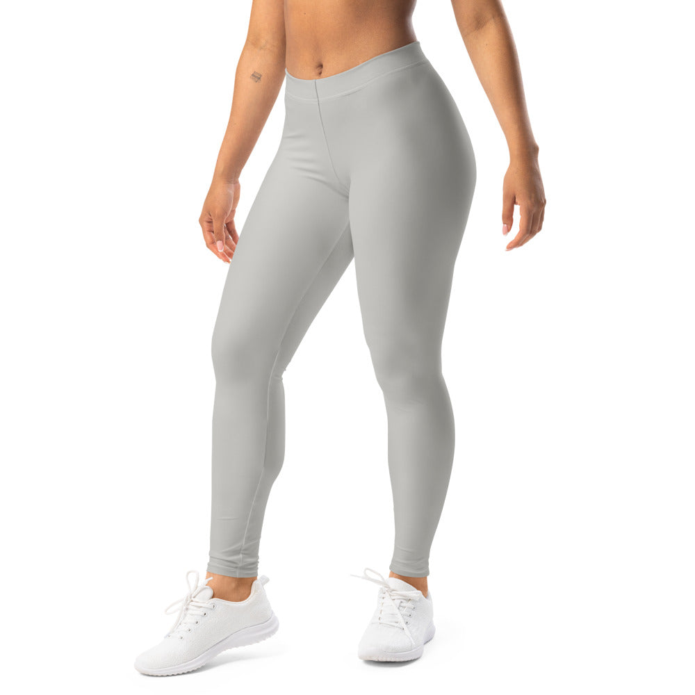 Solid leggings left front view | GearBunch