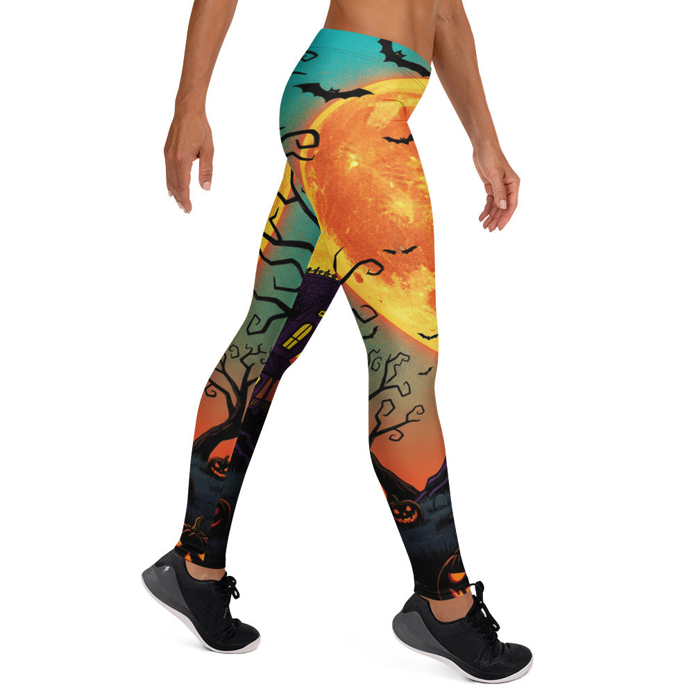 Haunted Manor Twilight Leggings | GearBunch