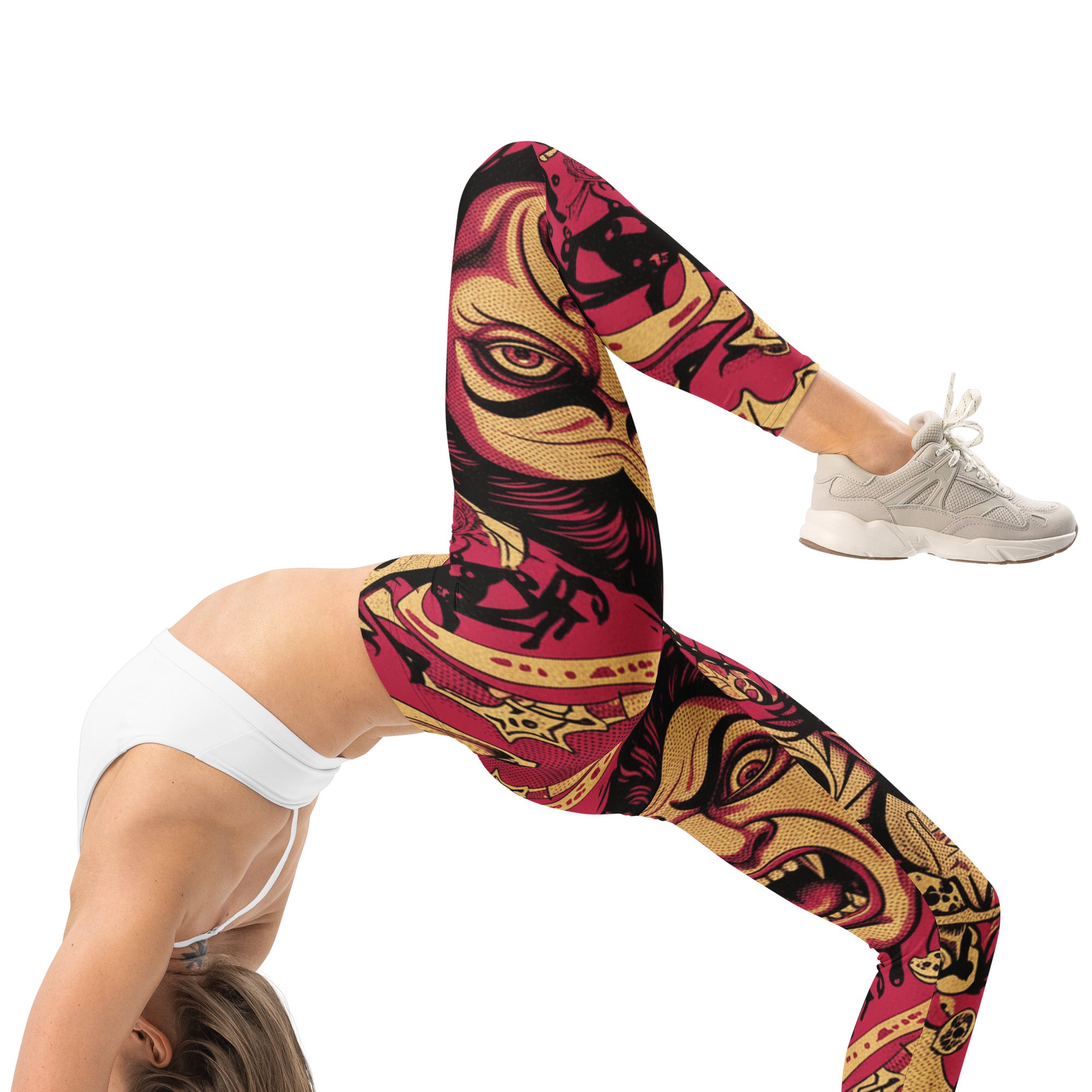 Hammer Horror Poster Collage Leggings | GearBunch