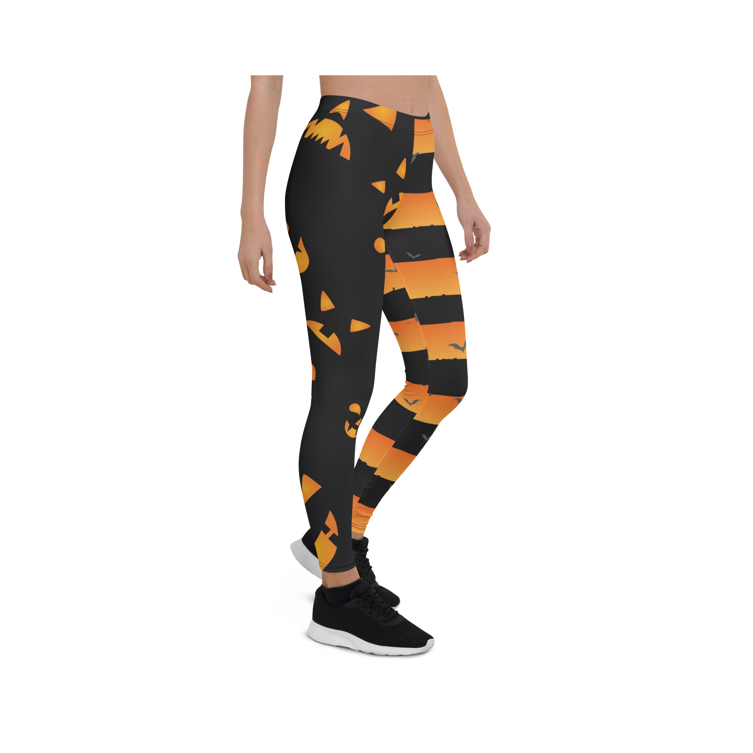 Two Patterned Halloween Leggings