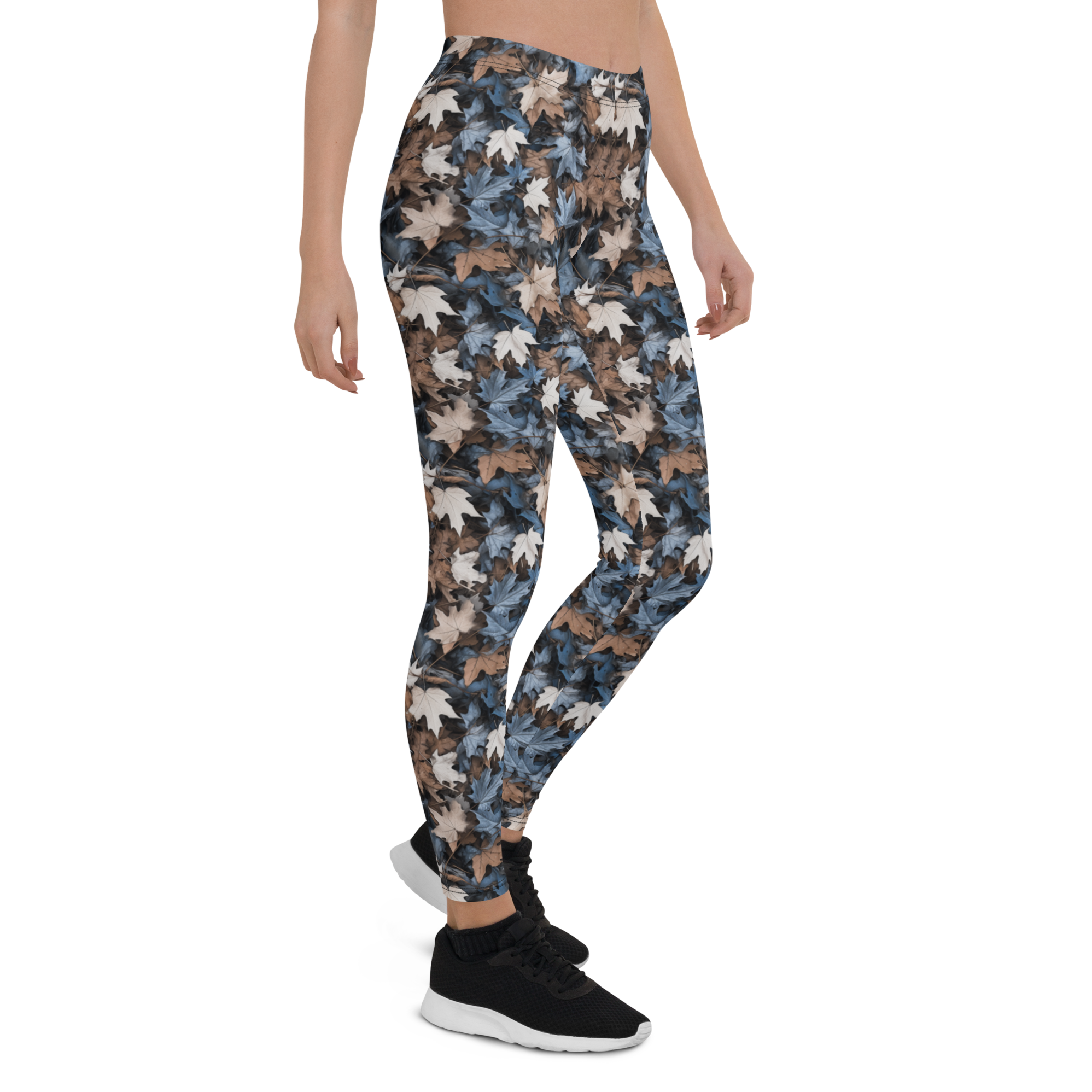 Rustic Leaf Leggings | GearBunch