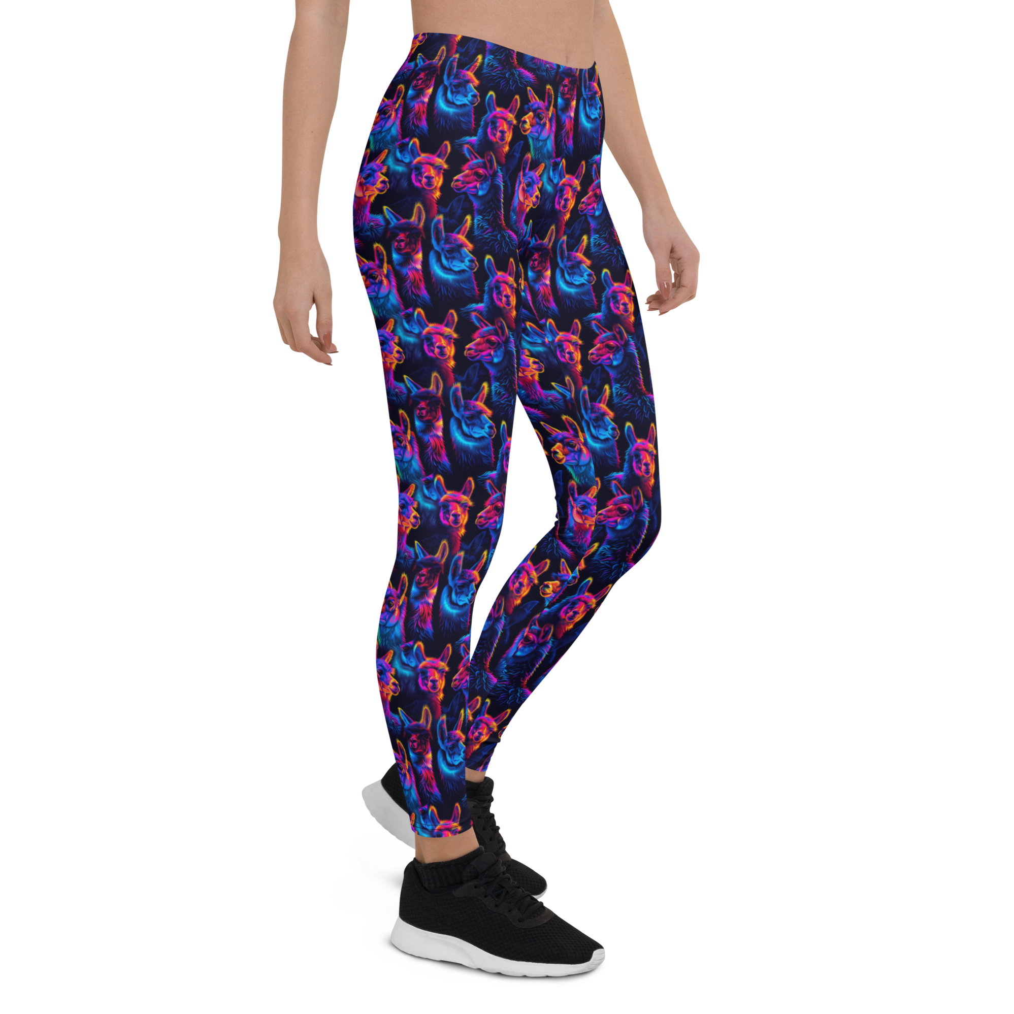 Neon Lama Leggings | GearBunch